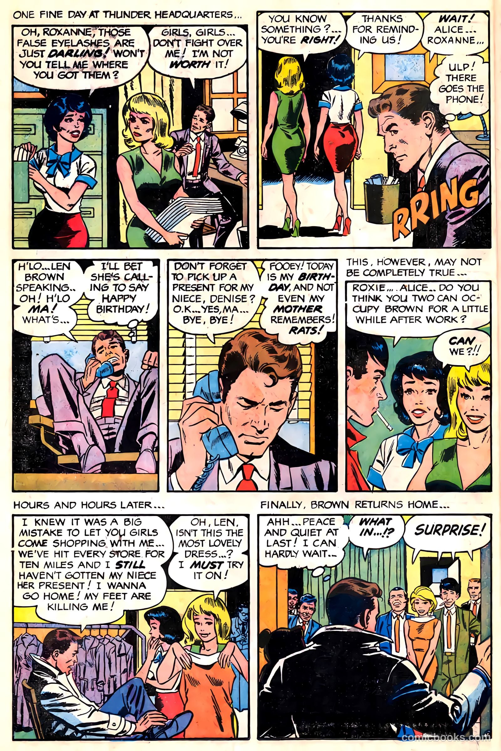 T.H.U.N.D.E.R. Agents #17 (1967) — page 8 of 52