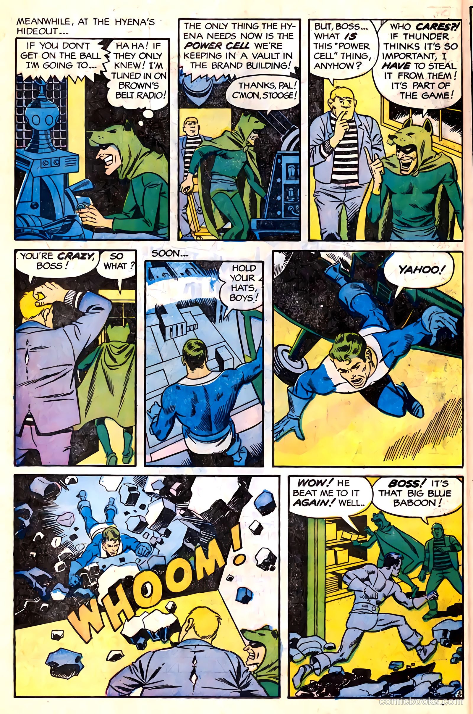 T.H.U.N.D.E.R. Agents #17 (1967) — page 12 of 52