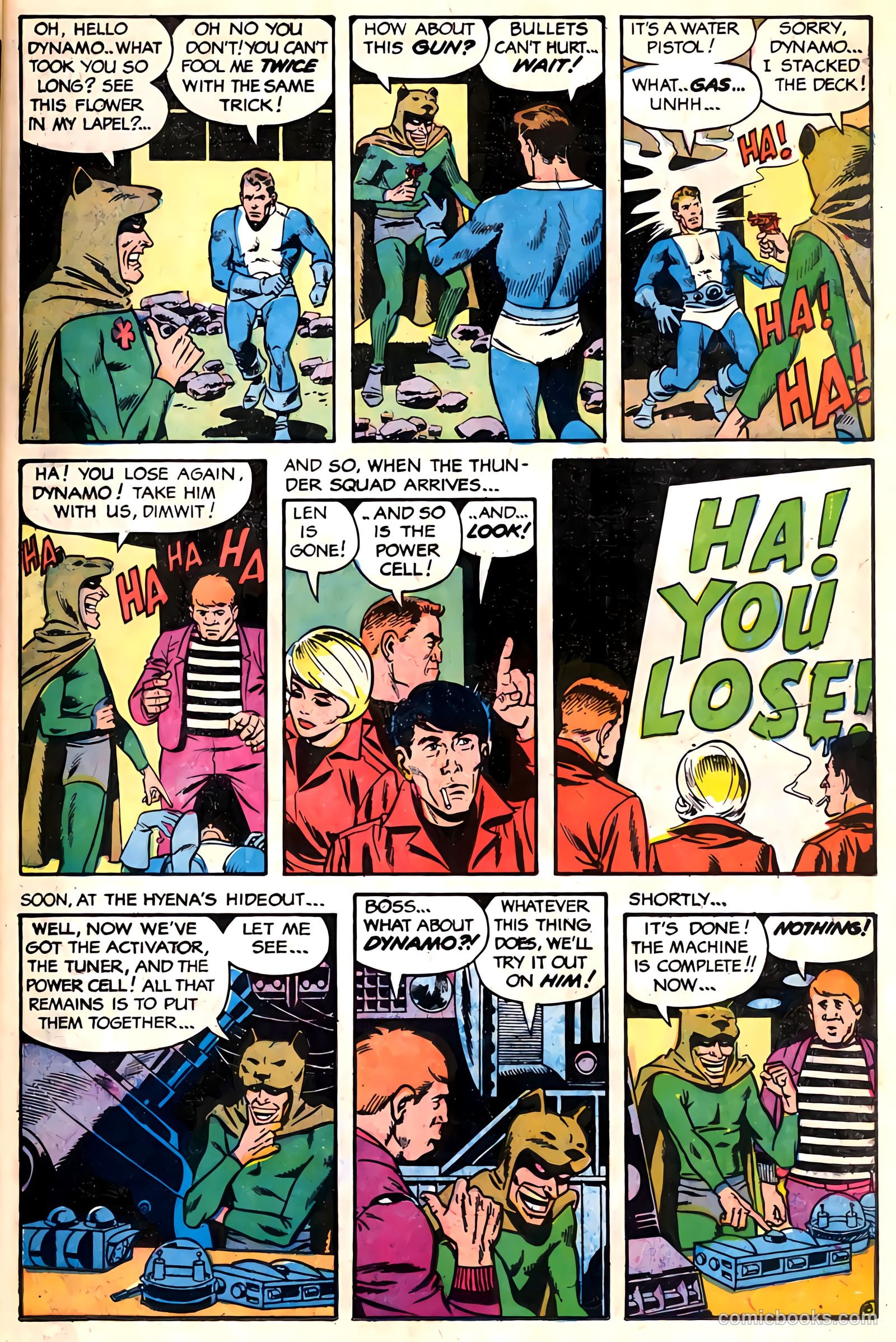 T.H.U.N.D.E.R. Agents #17 (1967) — page 13 of 52