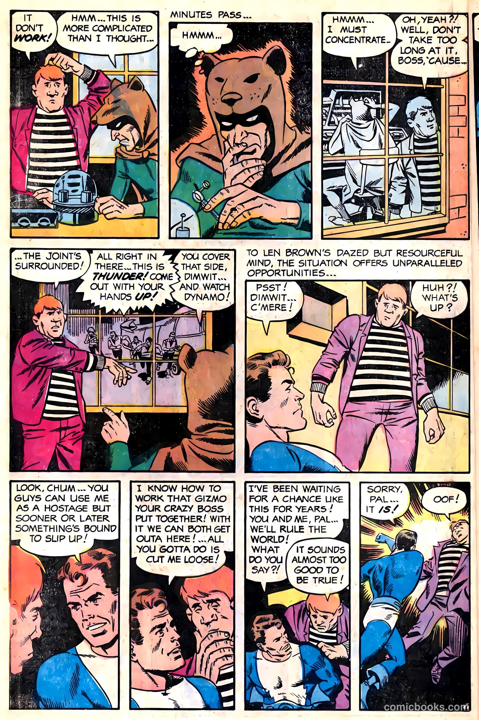 T.H.U.N.D.E.R. Agents #17 (1967) — page 14 of 52