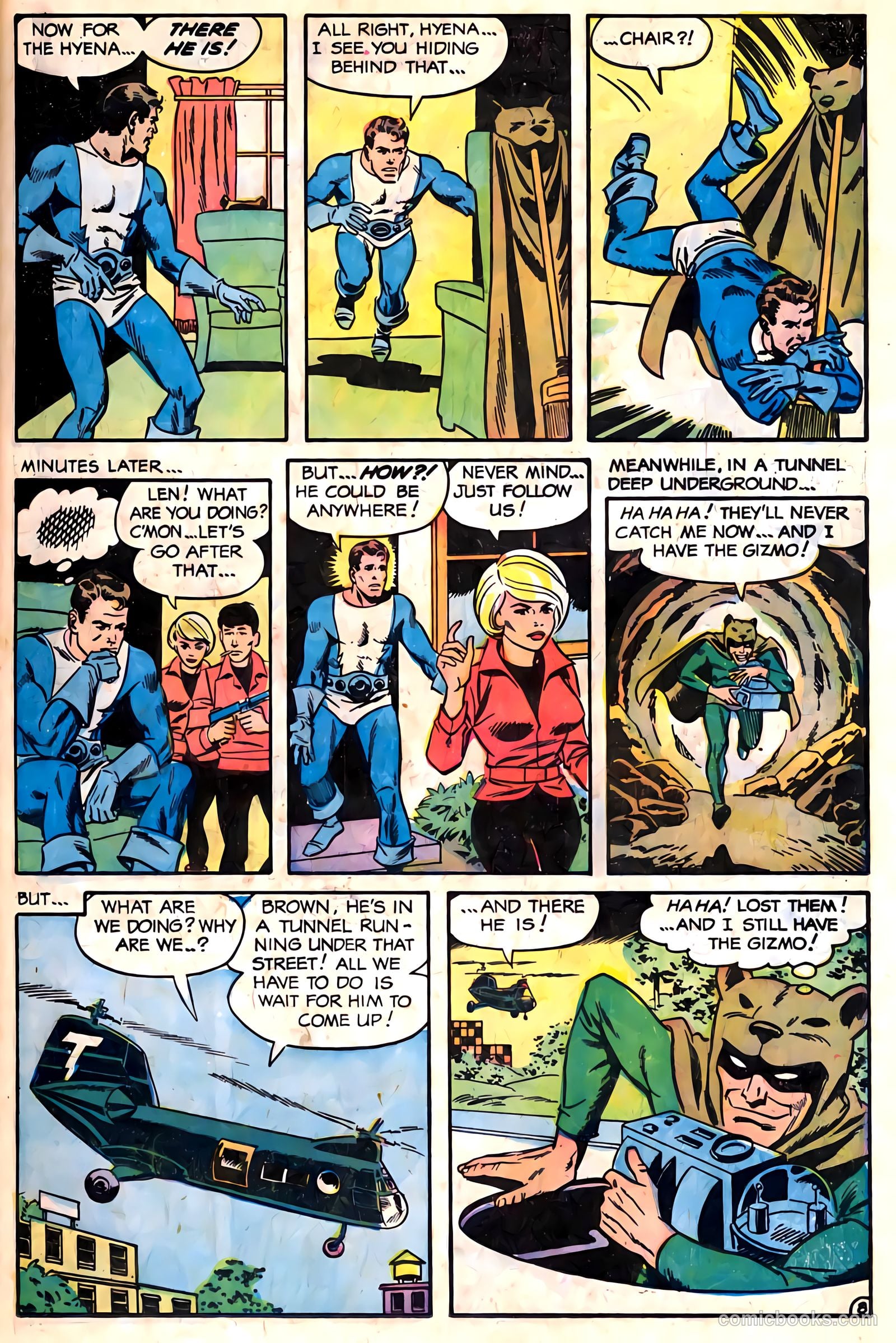 T.H.U.N.D.E.R. Agents #17 (1967) — page 15 of 52