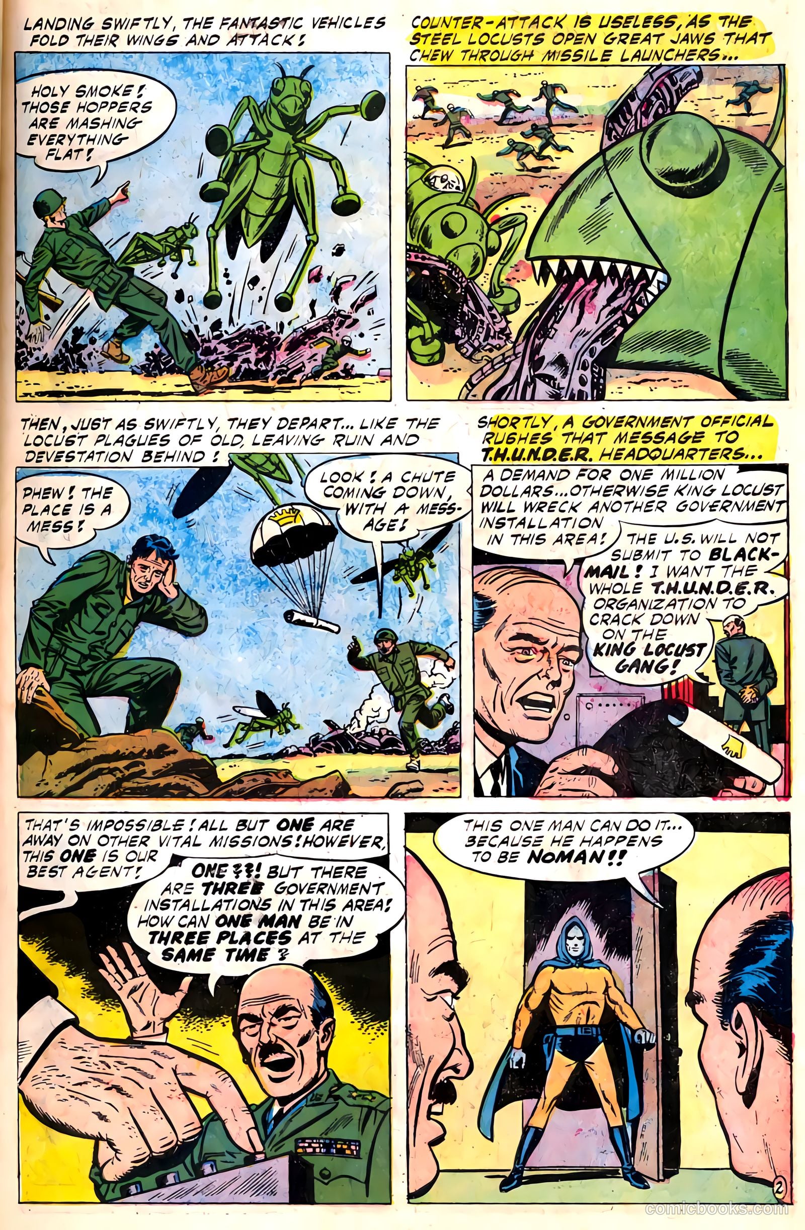 T.H.U.N.D.E.R. Agents #17 (1967) — page 21 of 52
