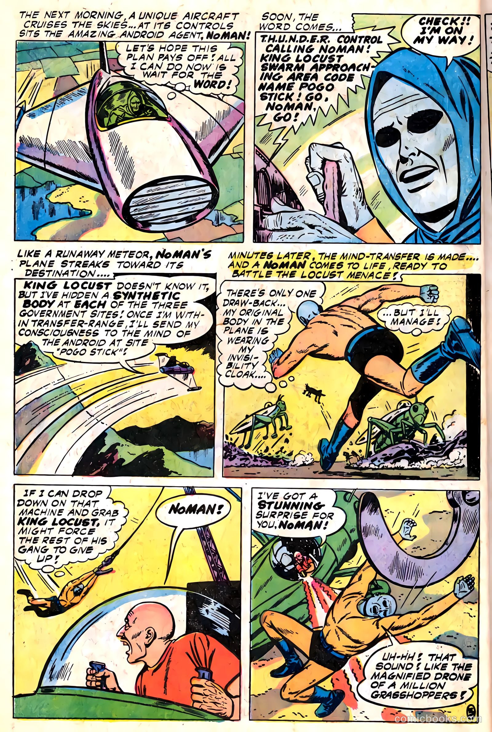 T.H.U.N.D.E.R. Agents #17 (1967) — page 22 of 52