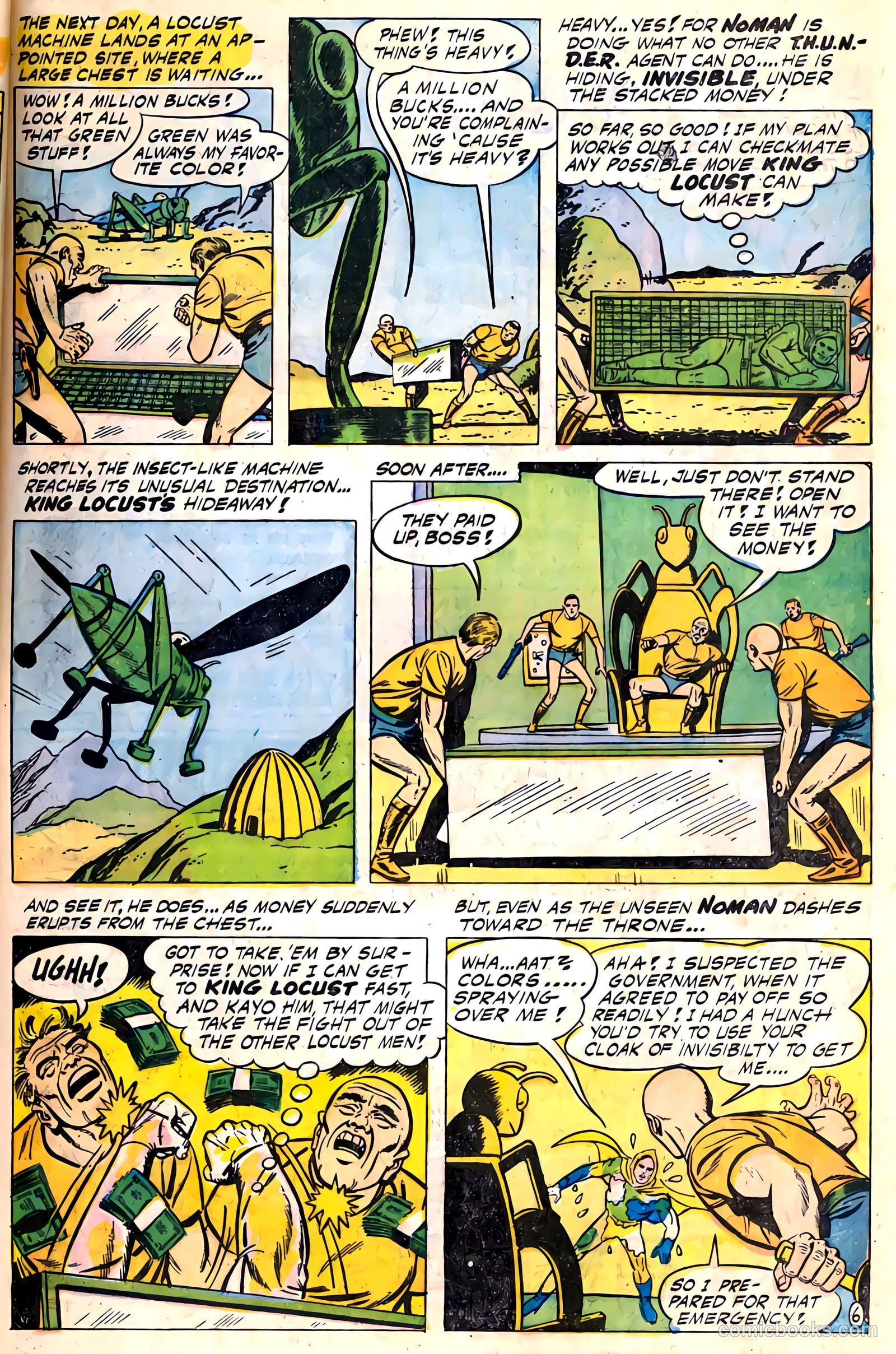 T.H.U.N.D.E.R. Agents #17 (1967) — page 25 of 52
