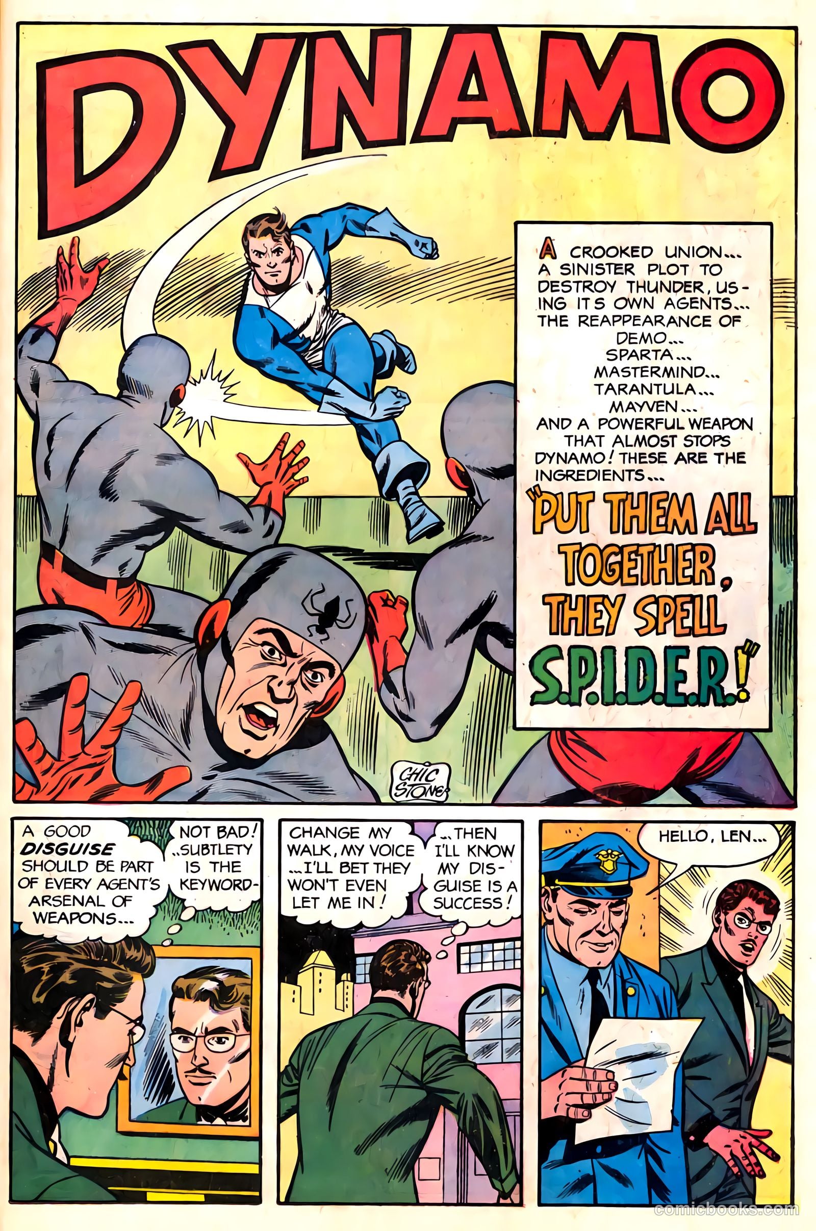 T.H.U.N.D.E.R. Agents #17 (1967) — page 41 of 52