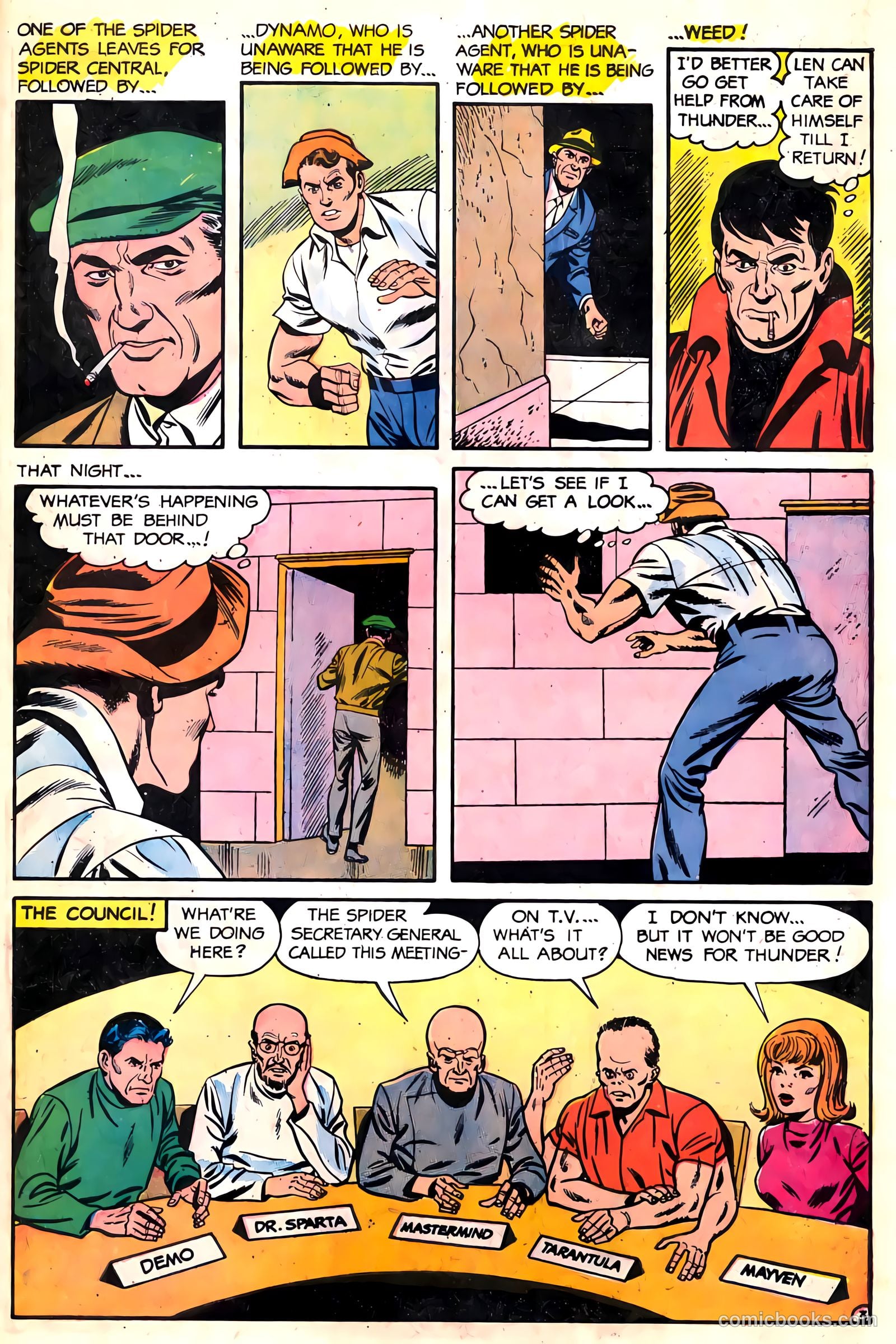 T.H.U.N.D.E.R. Agents #17 (1967) — page 43 of 52