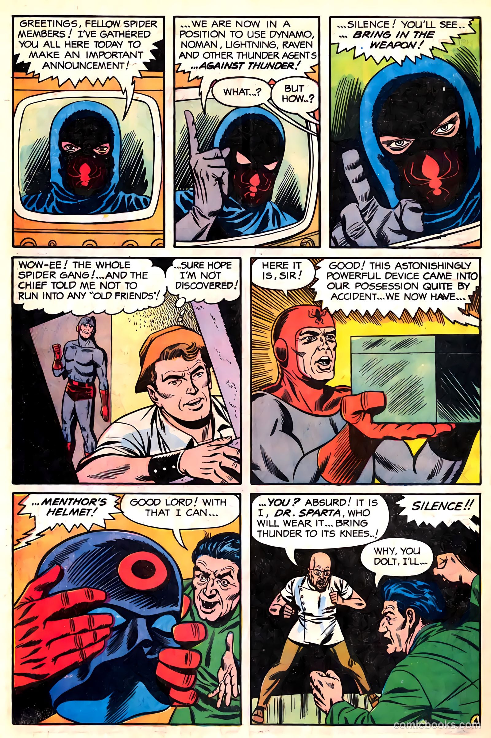 T.H.U.N.D.E.R. Agents #17 (1967) — page 44 of 52