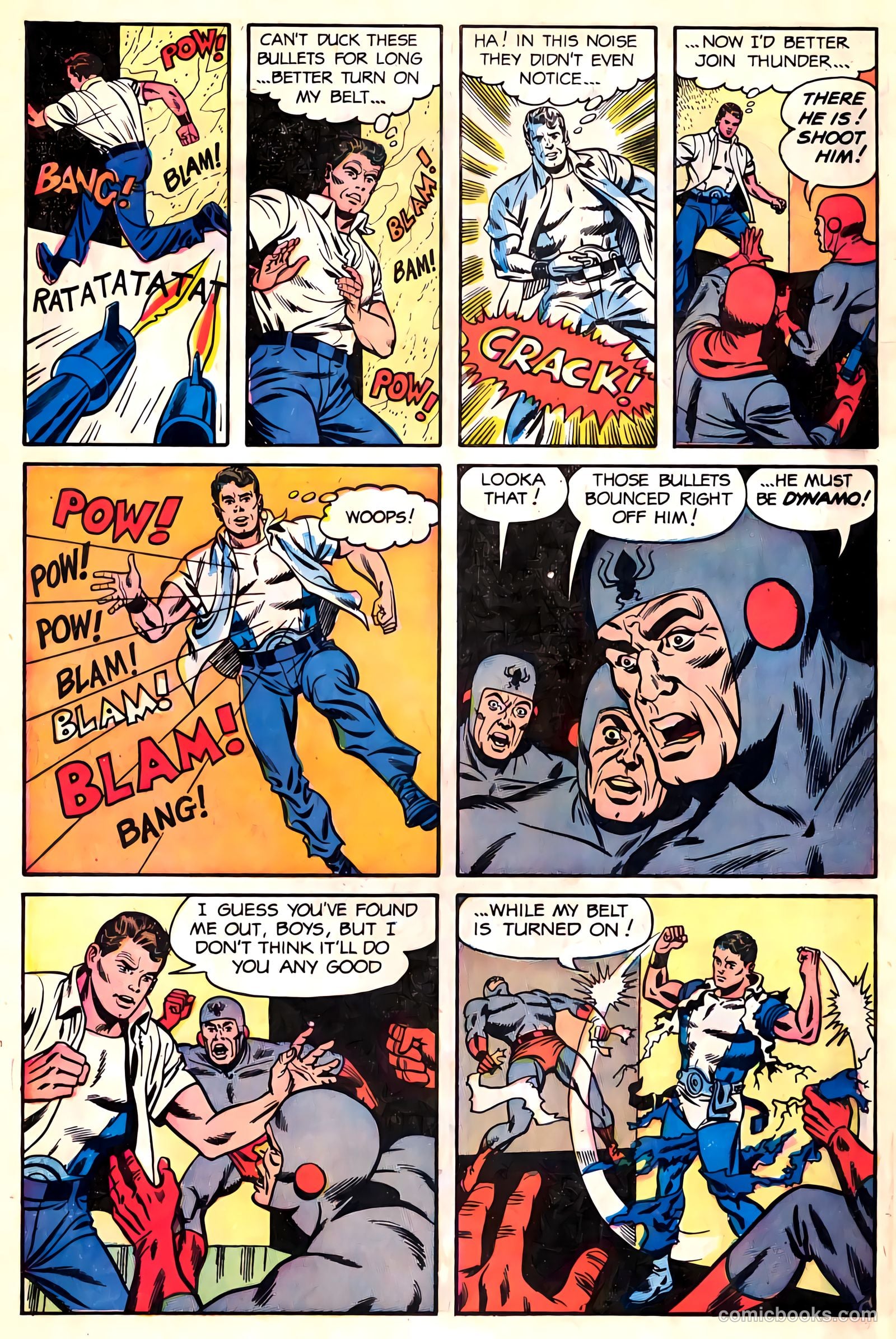 T.H.U.N.D.E.R. Agents #17 (1967) — page 46 of 52