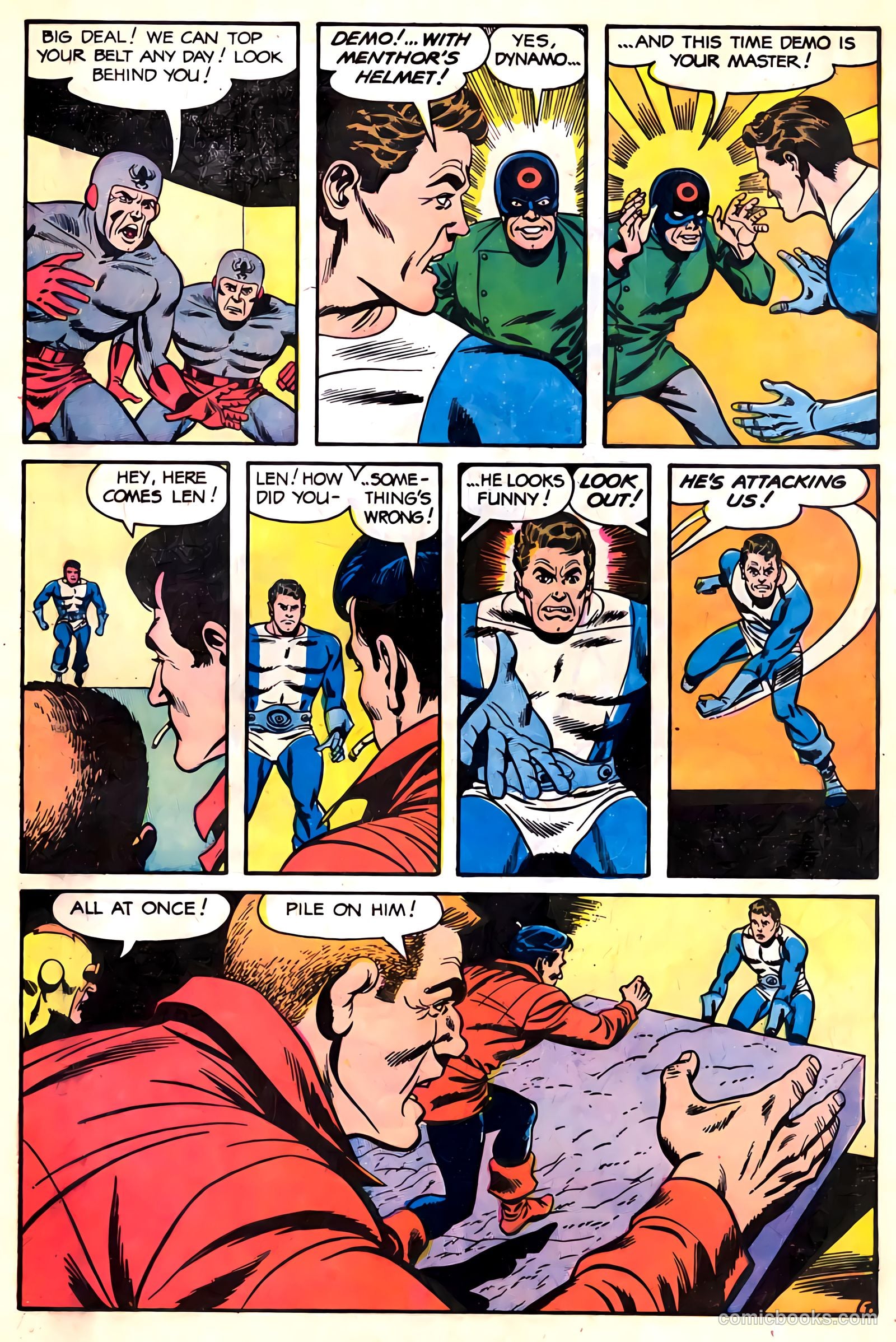 T.H.U.N.D.E.R. Agents #17 (1967) — page 47 of 52