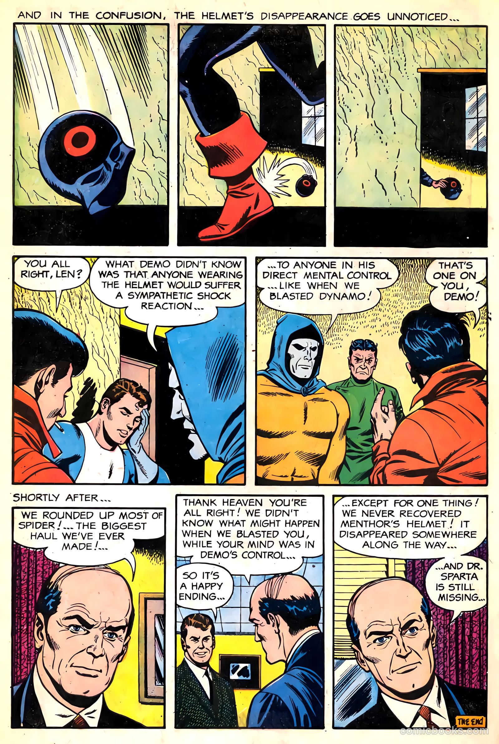 T.H.U.N.D.E.R. Agents #17 (1967) — page 50 of 52