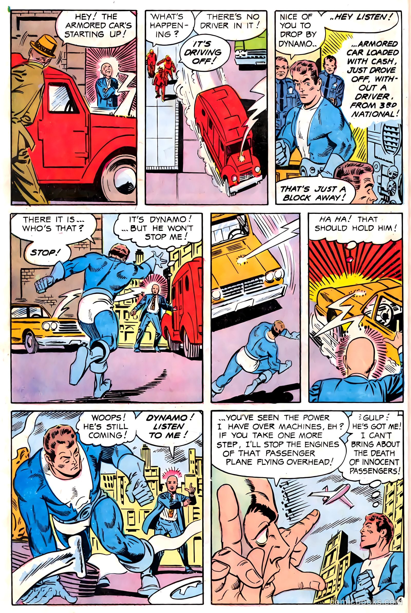 T.H.U.N.D.E.R. Agents #18 (1968) — page 6 of 52