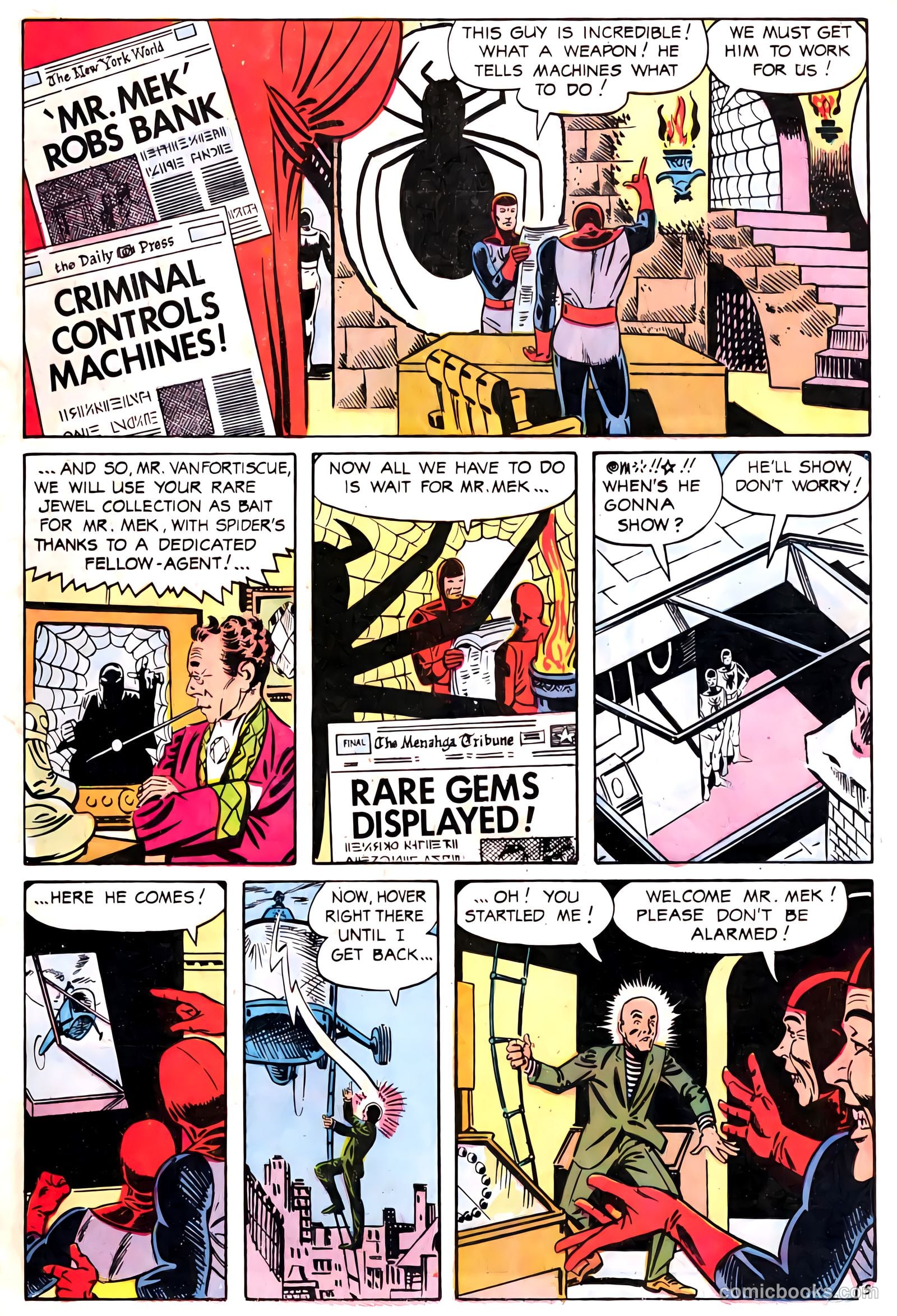 T.H.U.N.D.E.R. Agents #18 (1968) — page 7 of 52