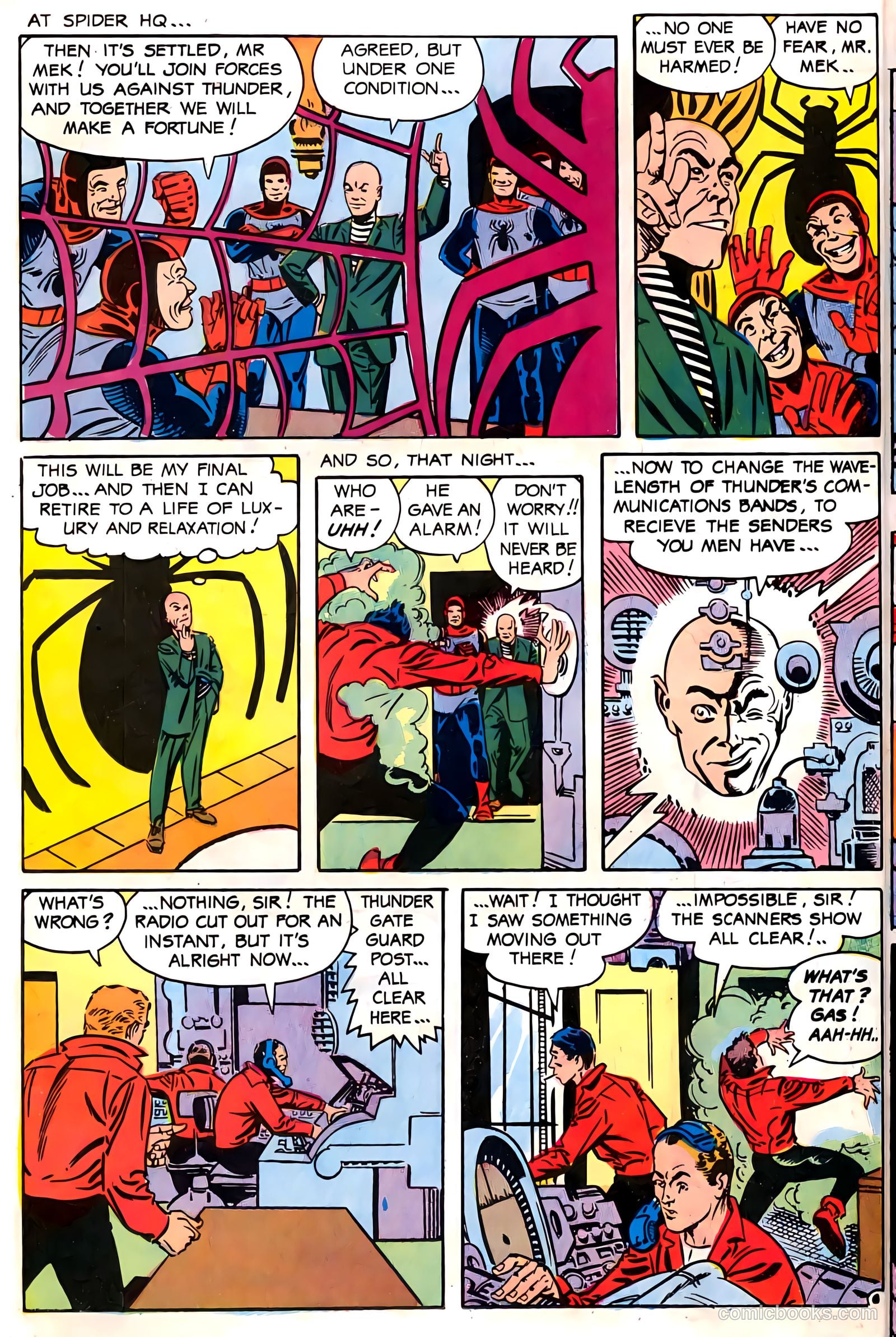 T.H.U.N.D.E.R. Agents #18 (1968) — page 8 of 52