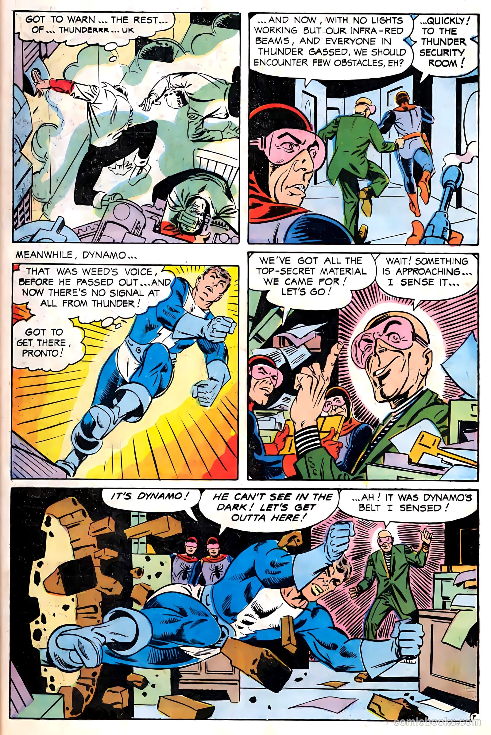 T.H.U.N.D.E.R. Agents #18 (1968) — page 9 of 52