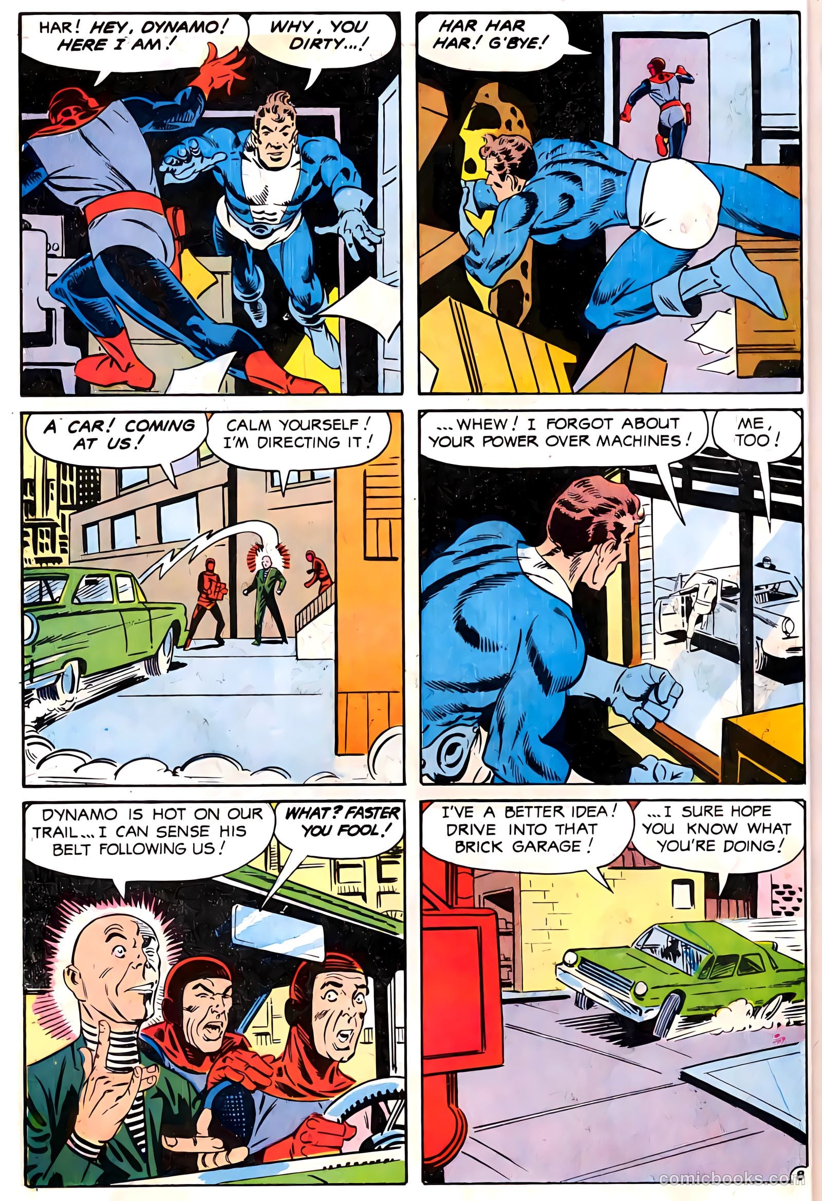 T.H.U.N.D.E.R. Agents #18 (1968) — page 10 of 52