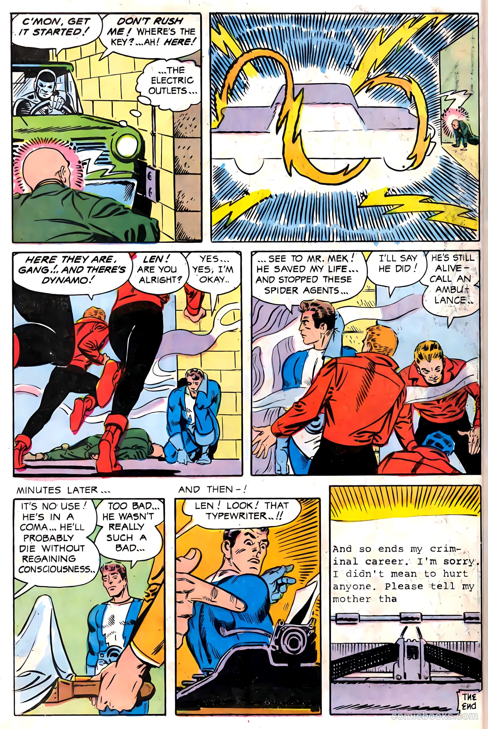 T.H.U.N.D.E.R. Agents #18 (1968) — page 12 of 52
