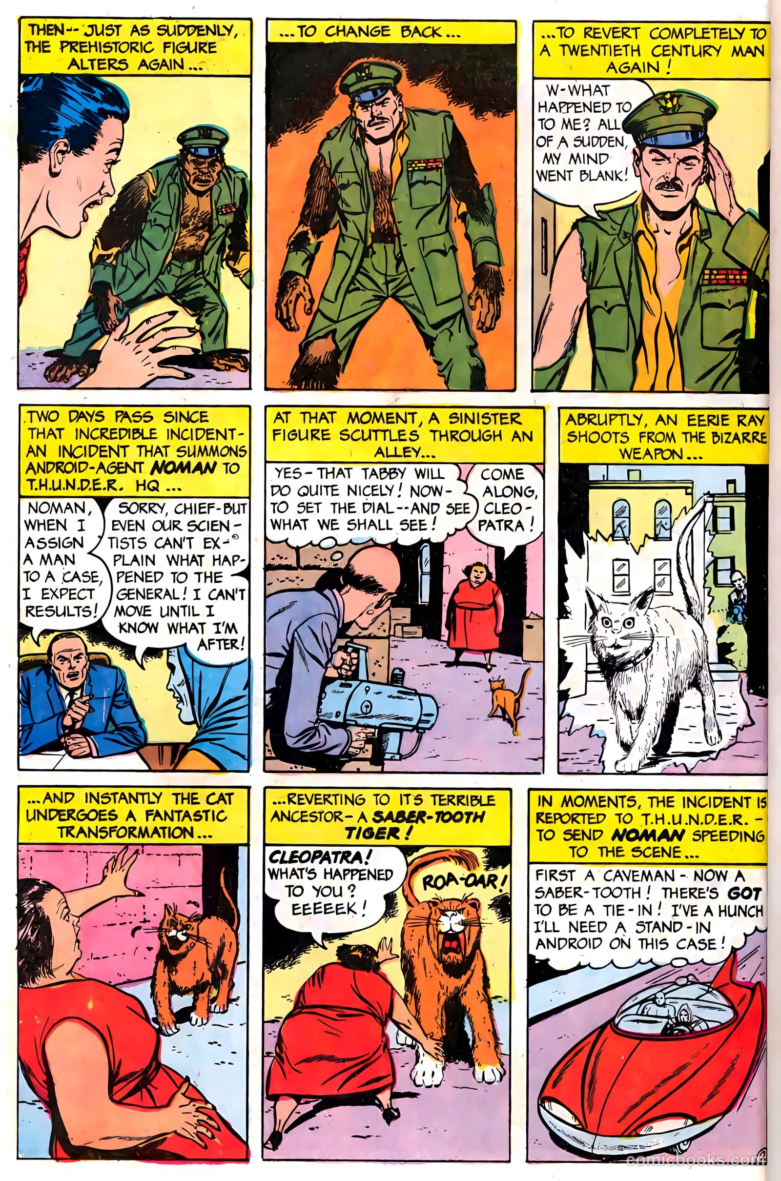 T.H.U.N.D.E.R. Agents #18 (1968) — page 14 of 52