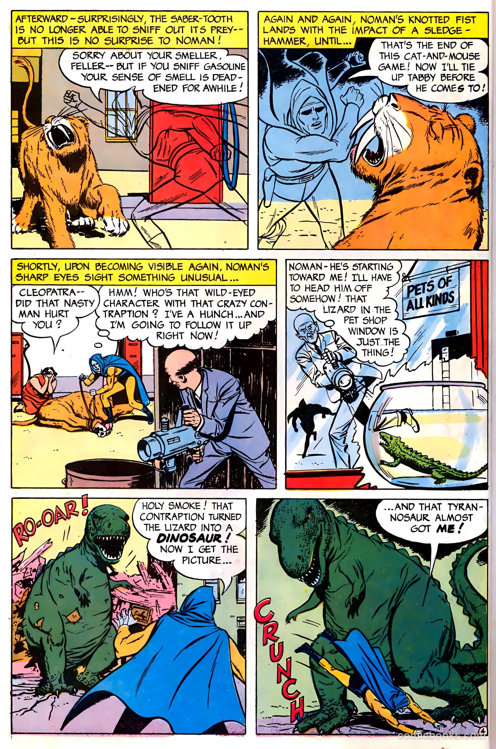 T.H.U.N.D.E.R. Agents #18 (1968) — page 16 of 52