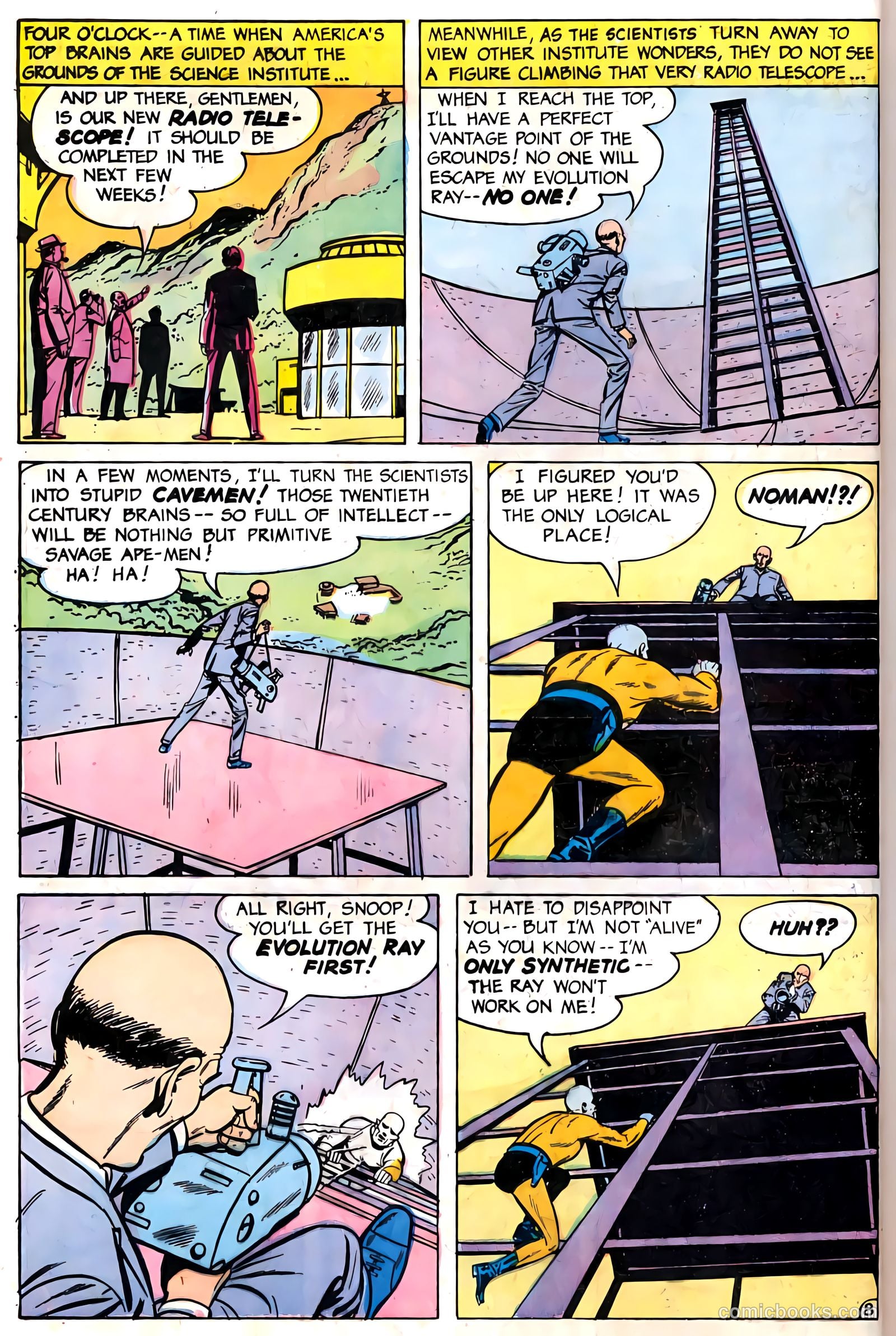 T.H.U.N.D.E.R. Agents #18 (1968) — page 20 of 52