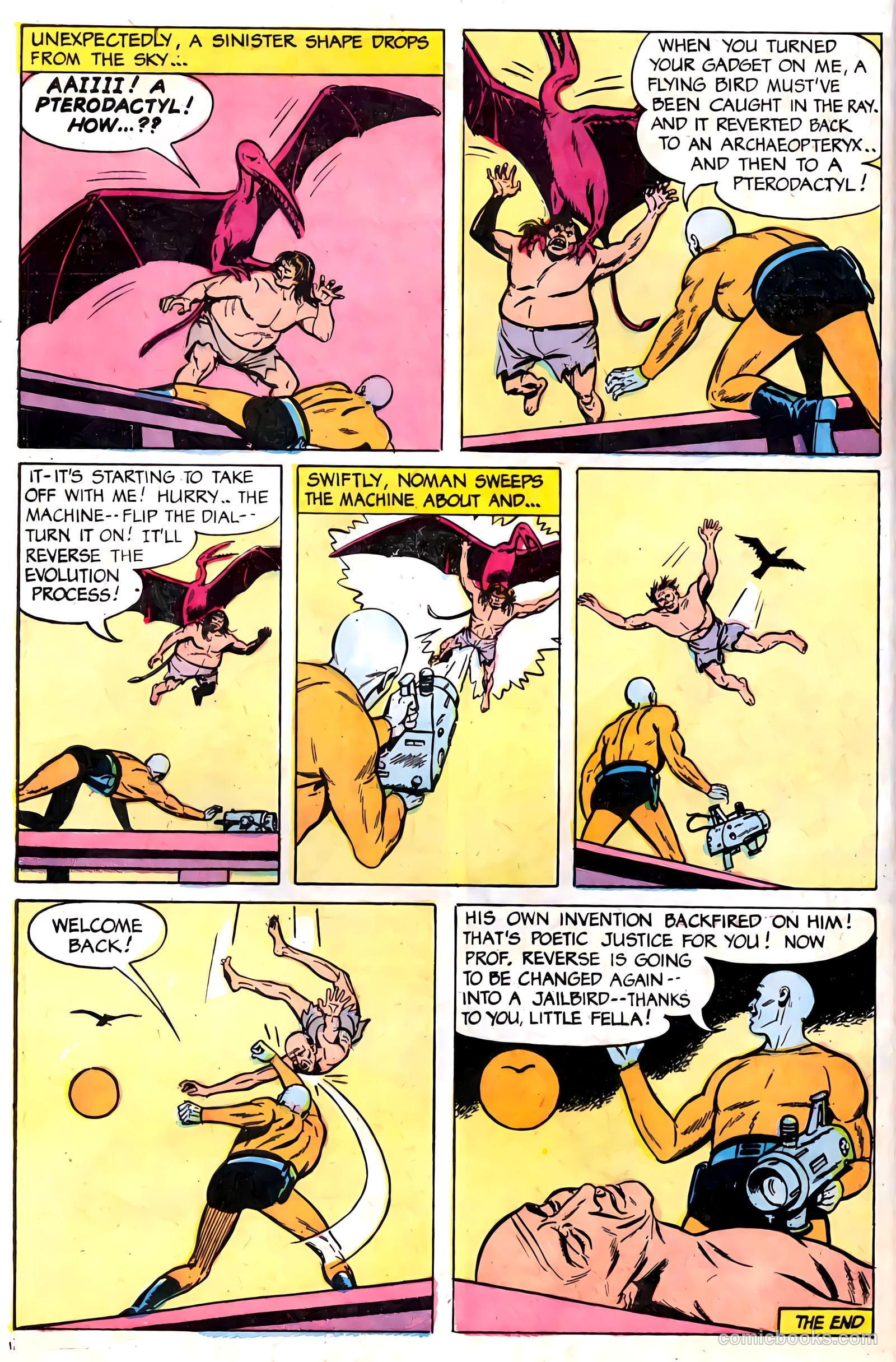 T.H.U.N.D.E.R. Agents #18 (1968) — page 22 of 52