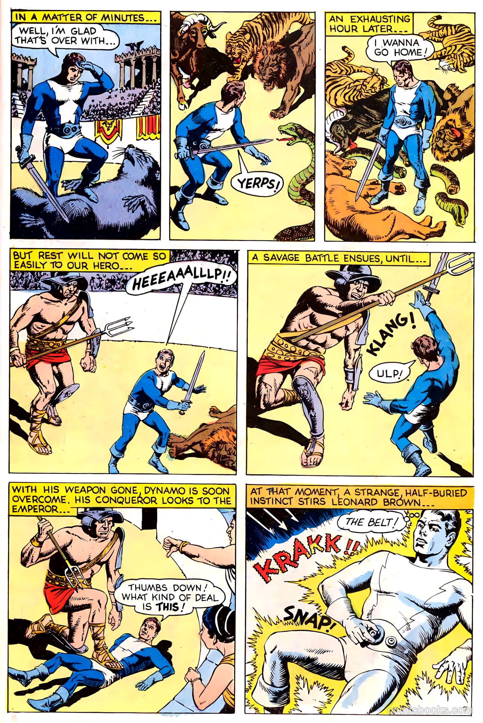 T.H.U.N.D.E.R. Agents #18 (1968) — page 29 of 52