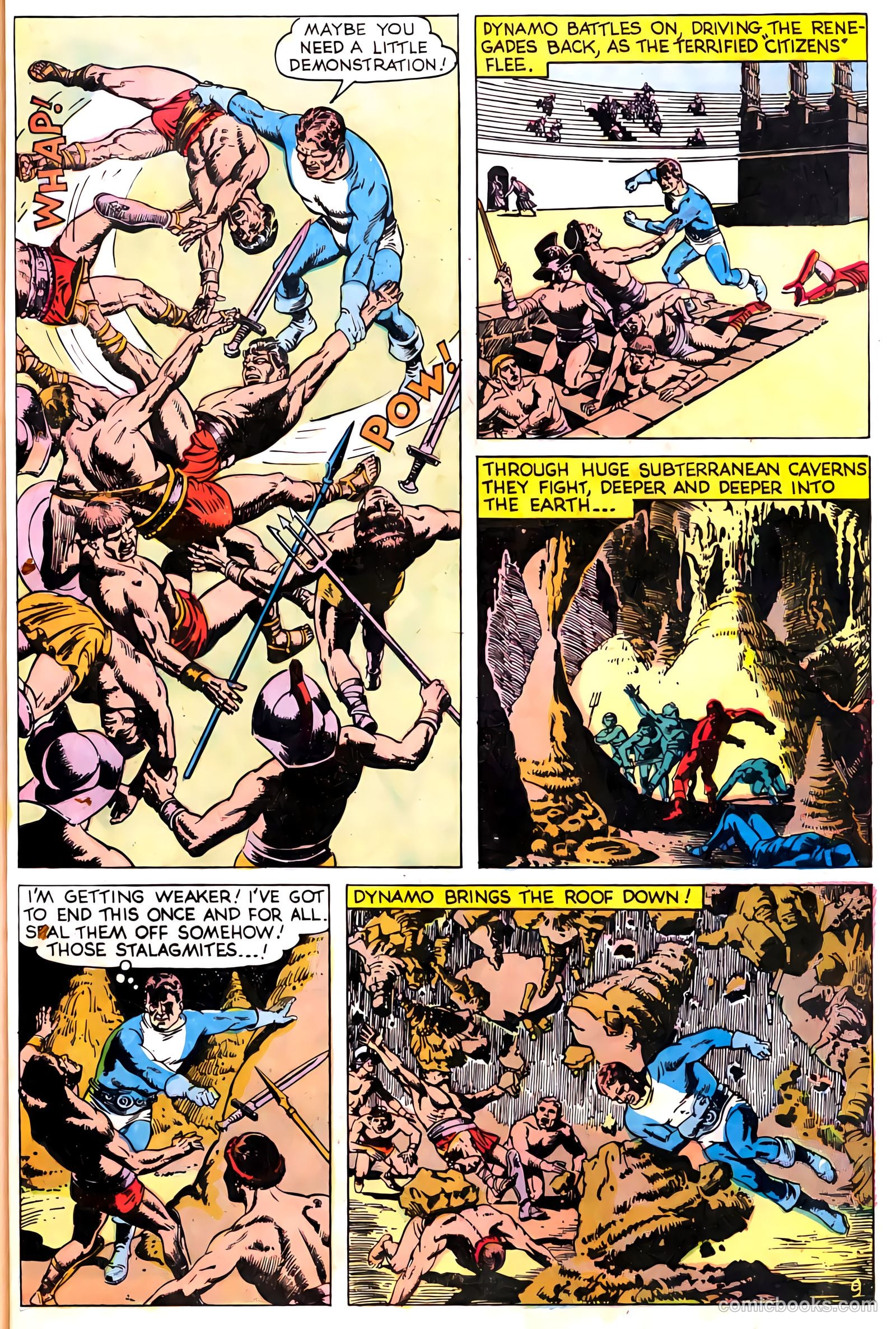 T.H.U.N.D.E.R. Agents #18 (1968) — page 31 of 52