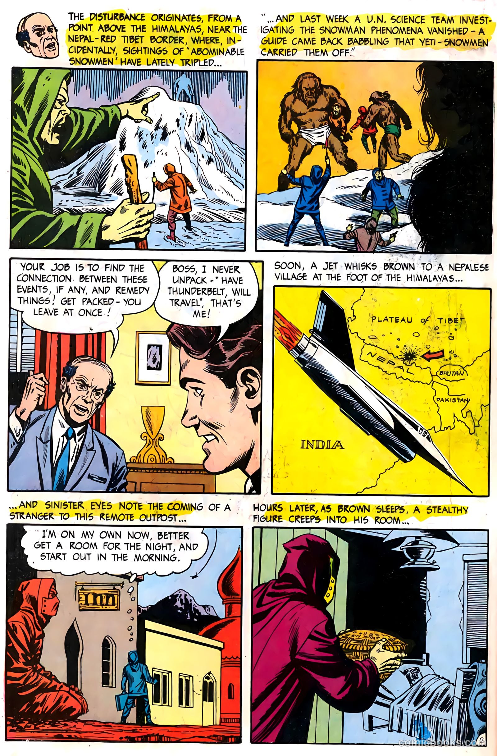 T.H.U.N.D.E.R. Agents #18 (1968) — page 34 of 52