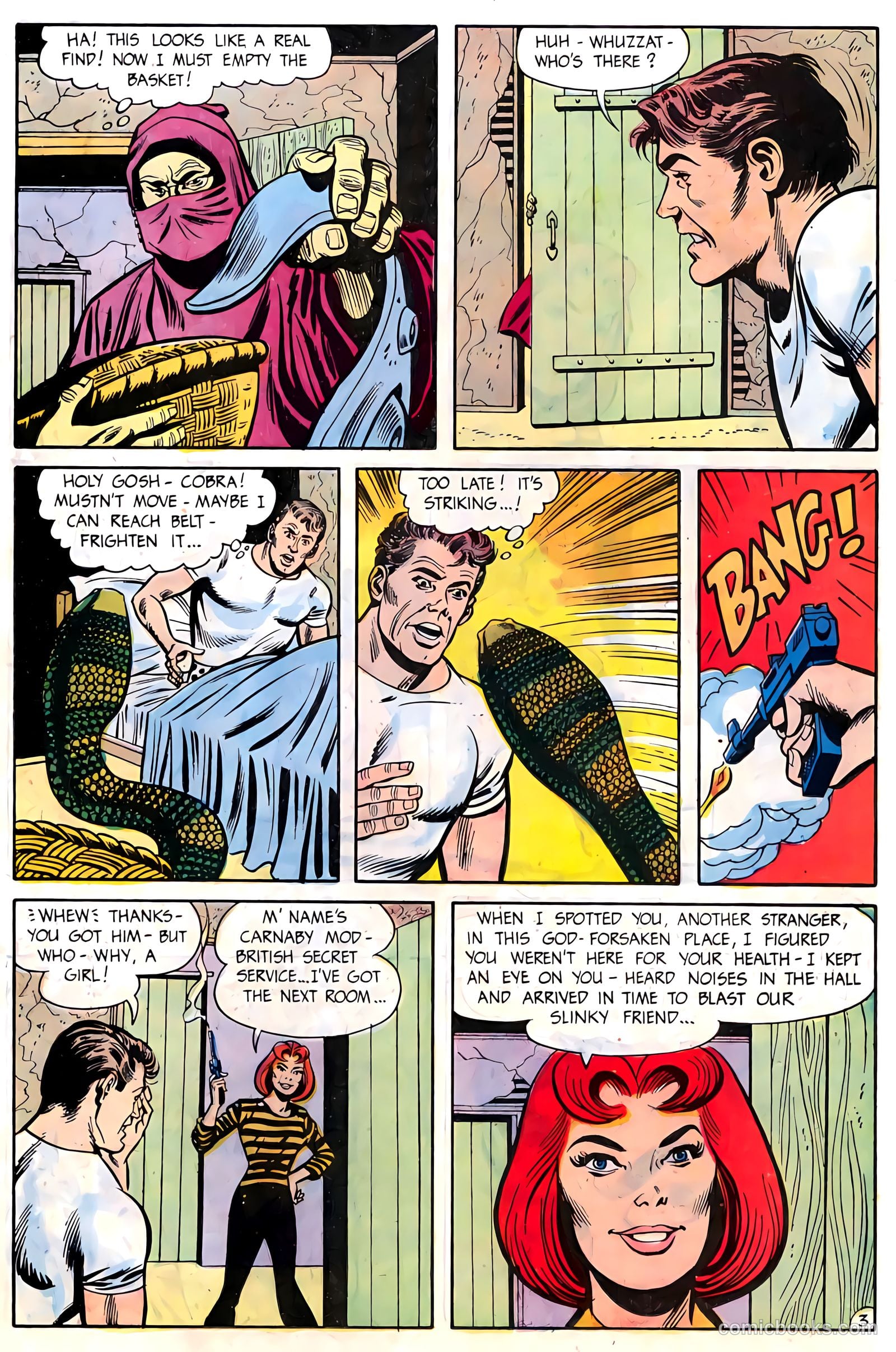 T.H.U.N.D.E.R. Agents #18 (1968) — page 35 of 52