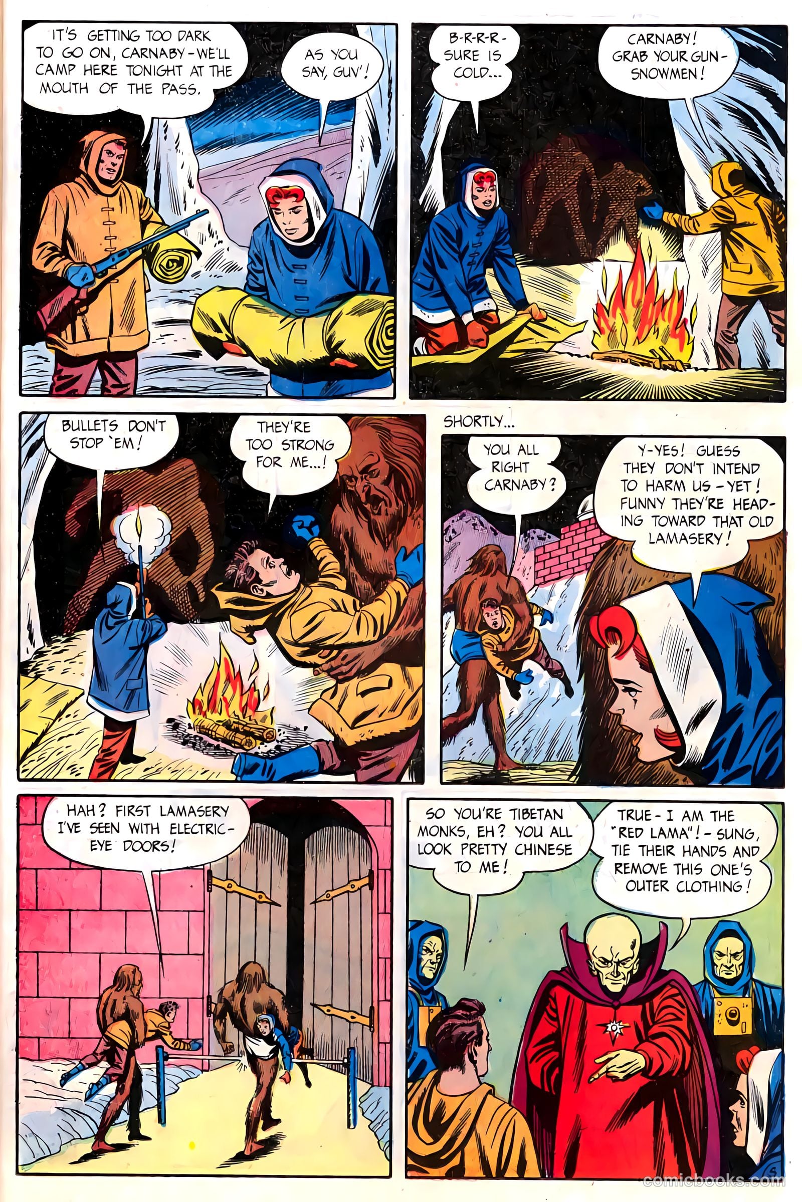 T.H.U.N.D.E.R. Agents #18 (1968) — page 37 of 52