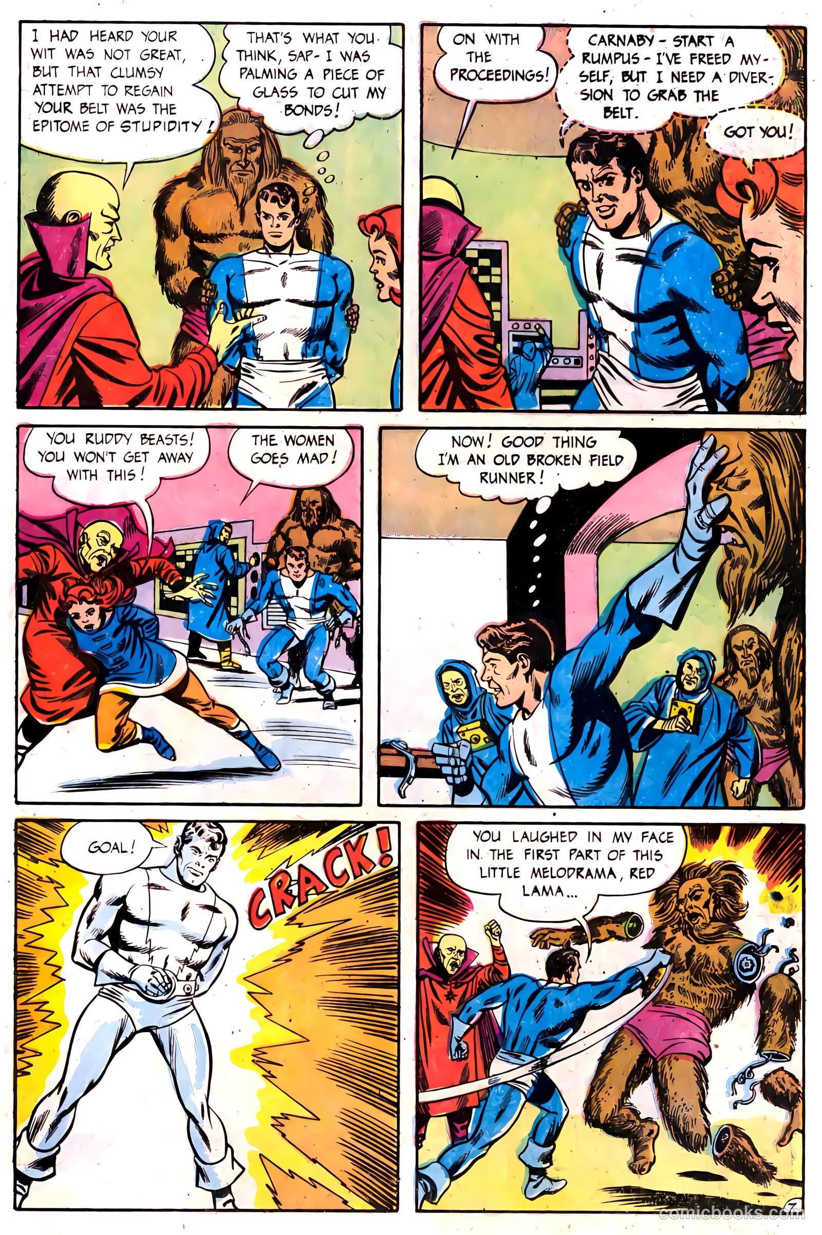 T.H.U.N.D.E.R. Agents #18 (1968) — page 39 of 52