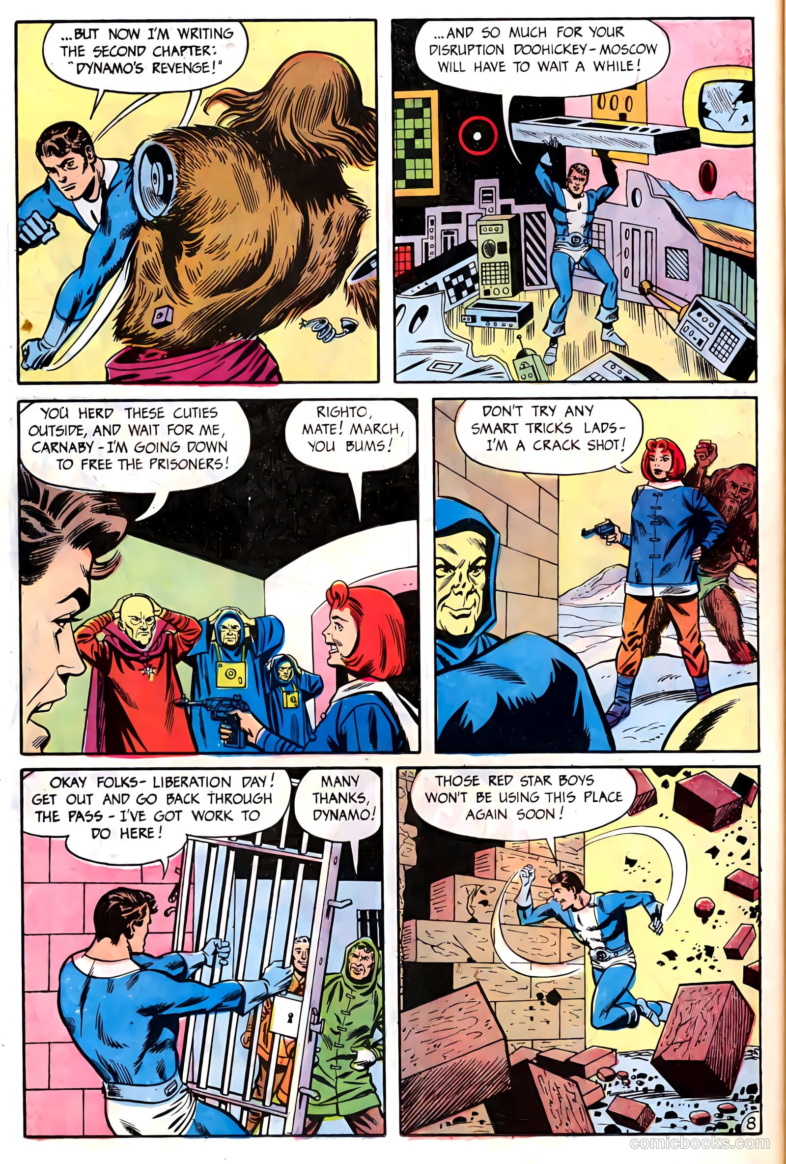 T.H.U.N.D.E.R. Agents #18 (1968) — page 40 of 52