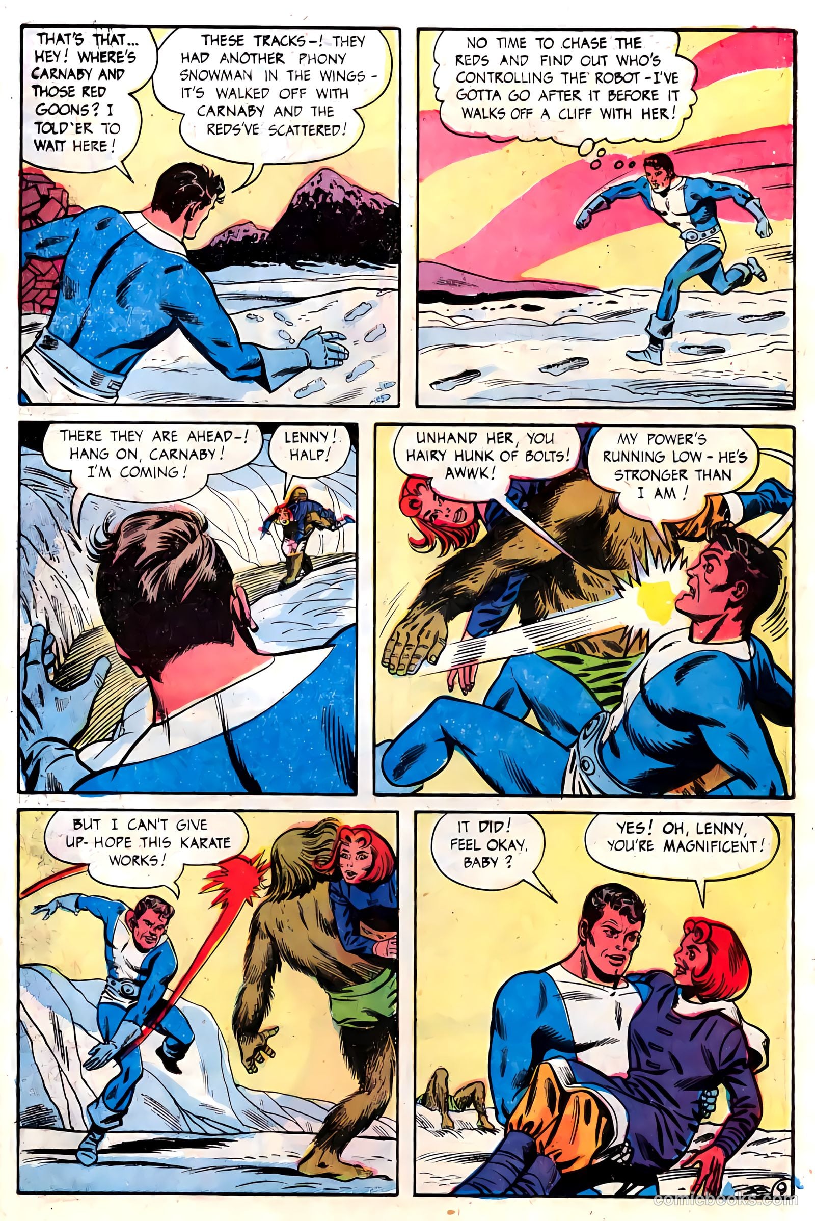 T.H.U.N.D.E.R. Agents #18 (1968) — page 41 of 52