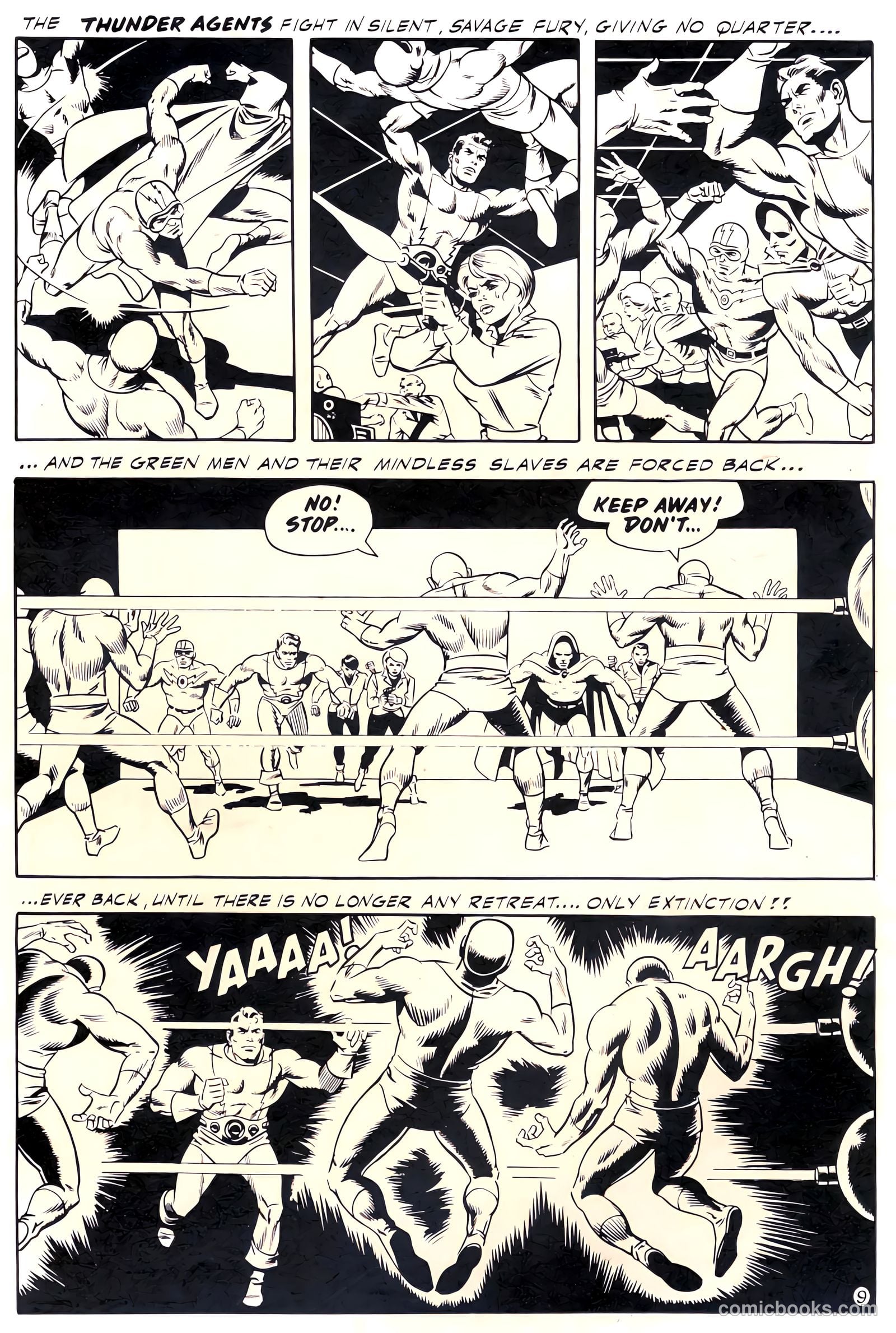 T.H.U.N.D.E.R. Agents #18 (1968) — page 51 of 52