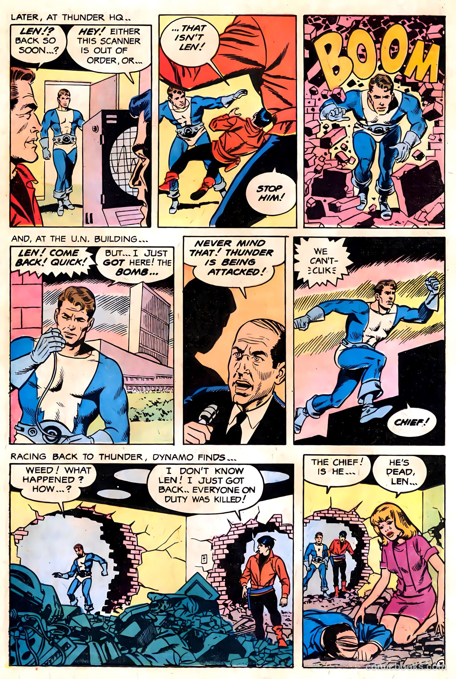 T.H.U.N.D.E.R. Agents #19 (1968) — page 5 of 52