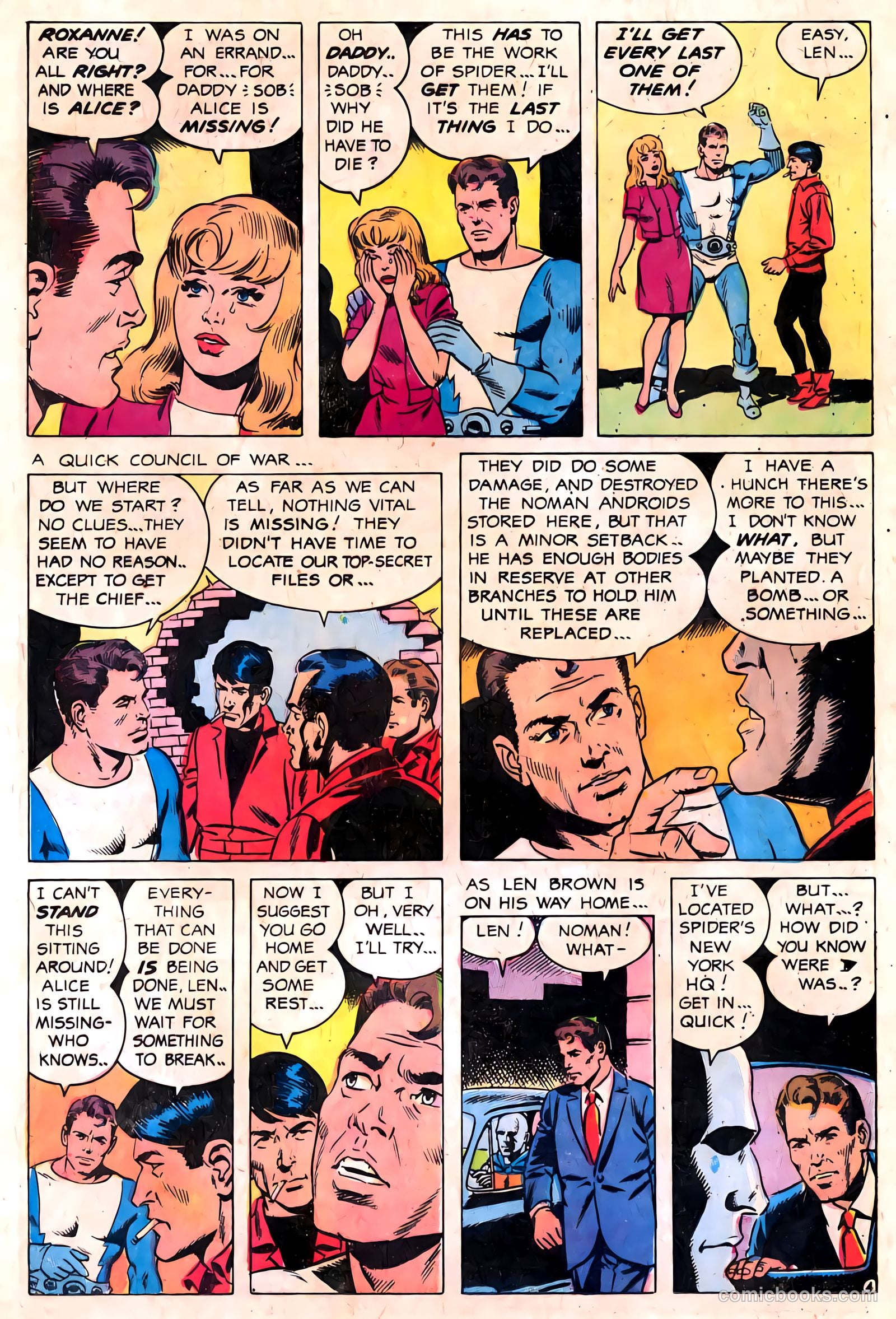 T.H.U.N.D.E.R. Agents #19 (1968) — page 6 of 52