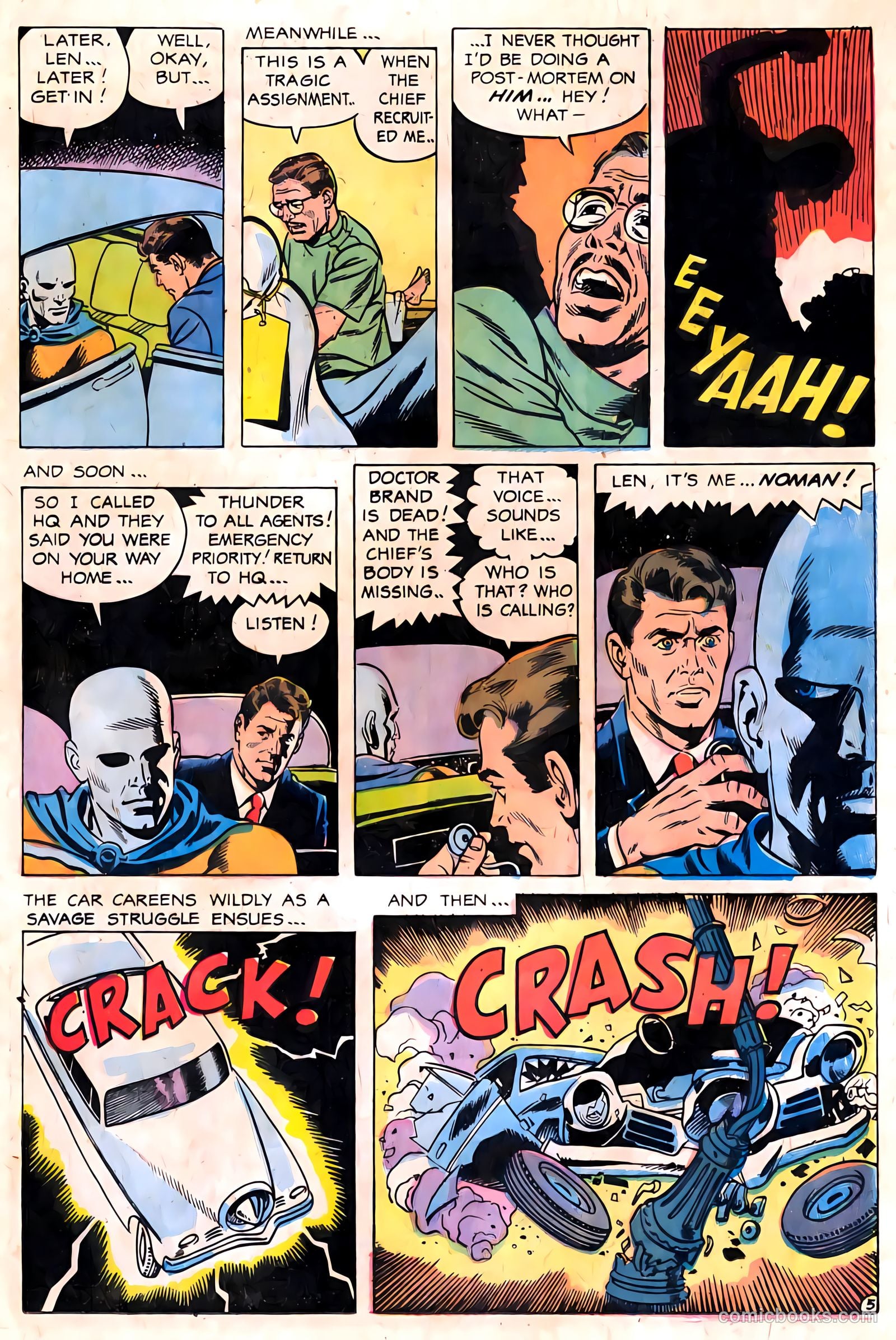 T.H.U.N.D.E.R. Agents #19 (1968) — page 7 of 52