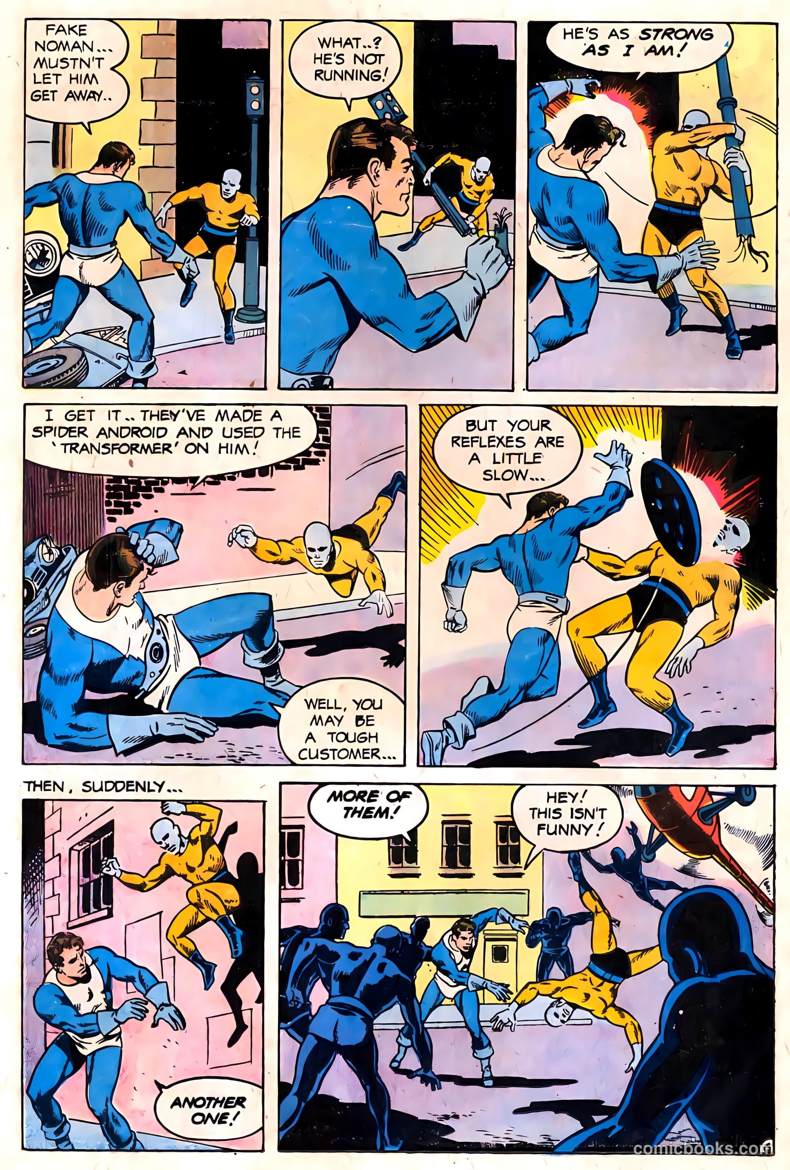 T.H.U.N.D.E.R. Agents #19 (1968) — page 8 of 52