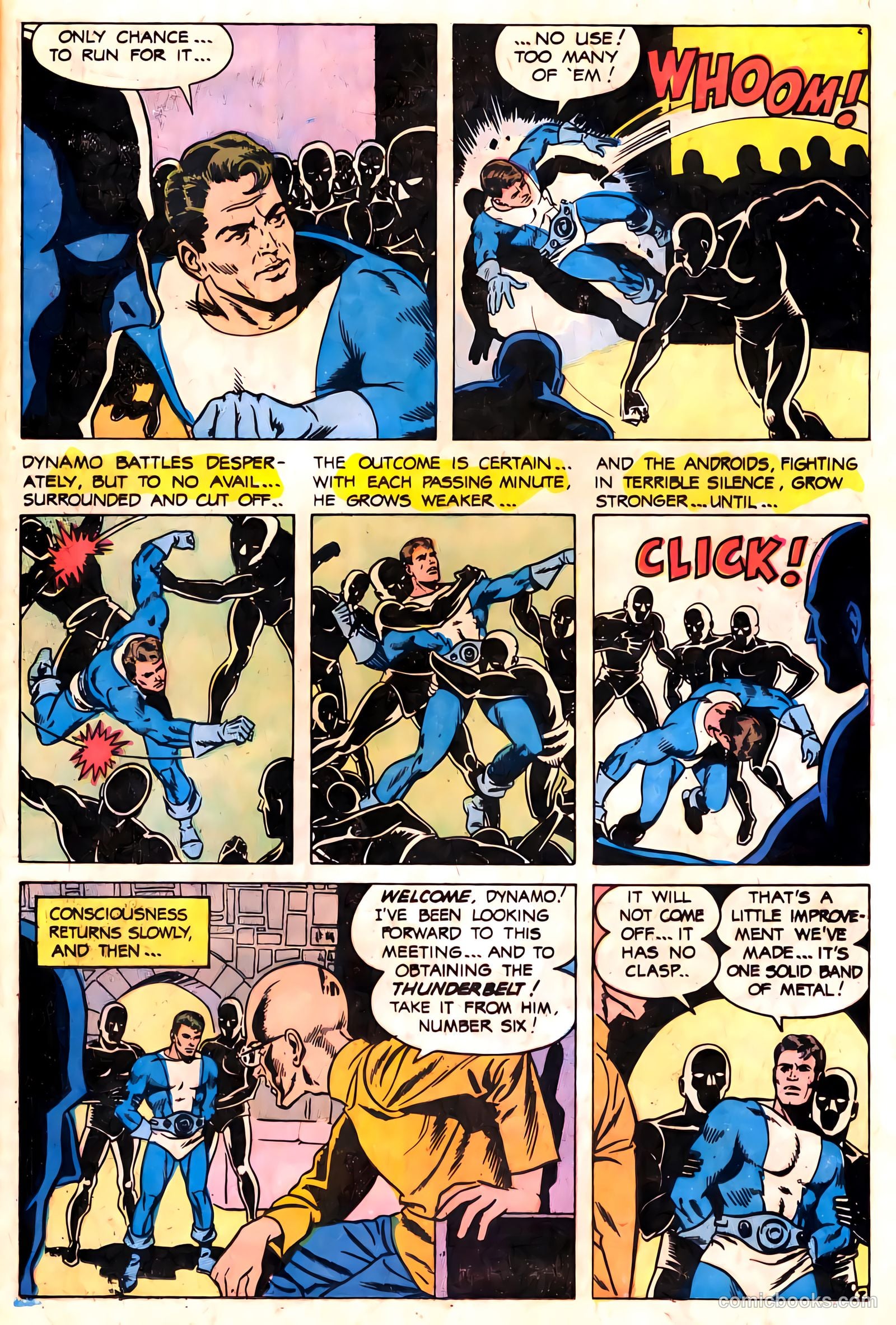T.H.U.N.D.E.R. Agents #19 (1968) — page 9 of 52