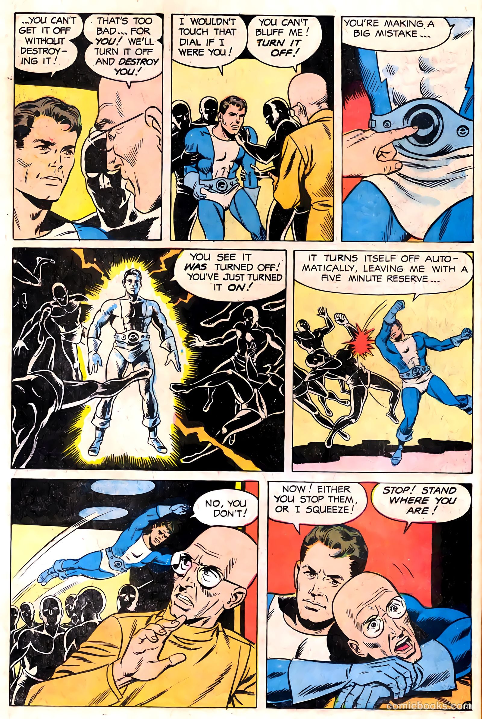 T.H.U.N.D.E.R. Agents #19 (1968) — page 10 of 52