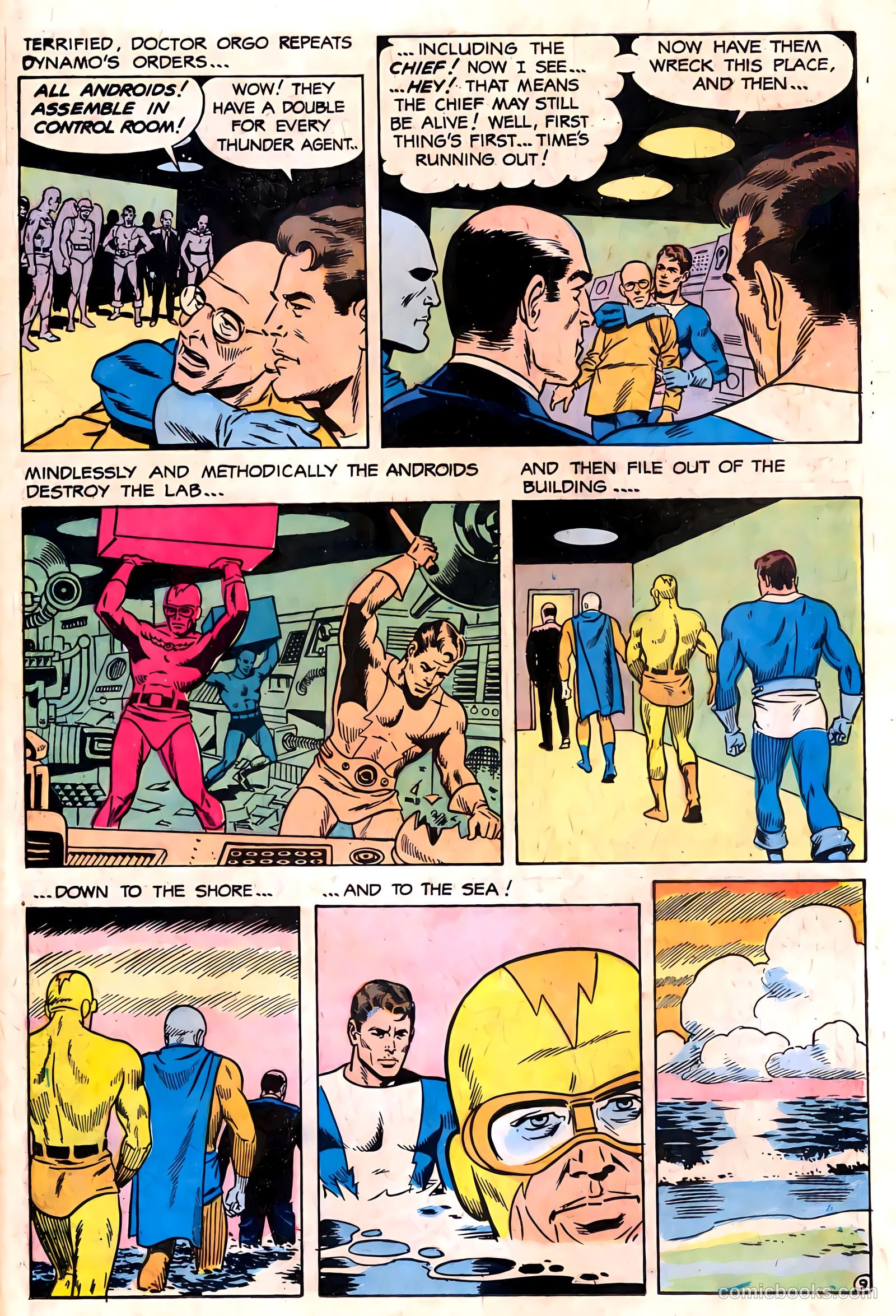 T.H.U.N.D.E.R. Agents #19 (1968) — page 11 of 52