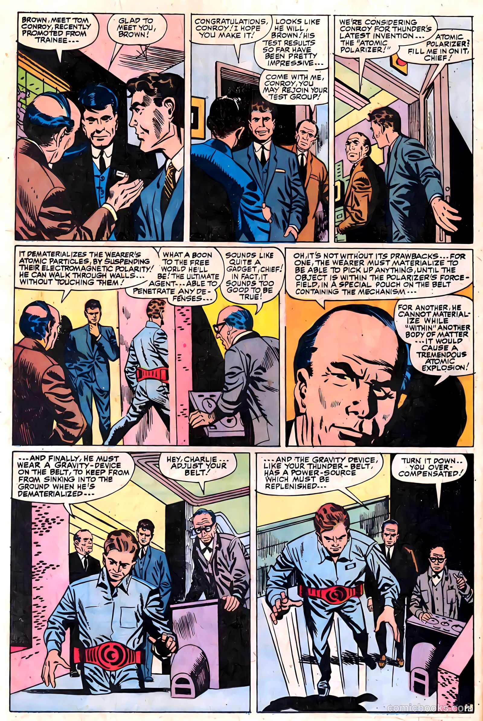 T.H.U.N.D.E.R. Agents #19 (1968) — page 14 of 52