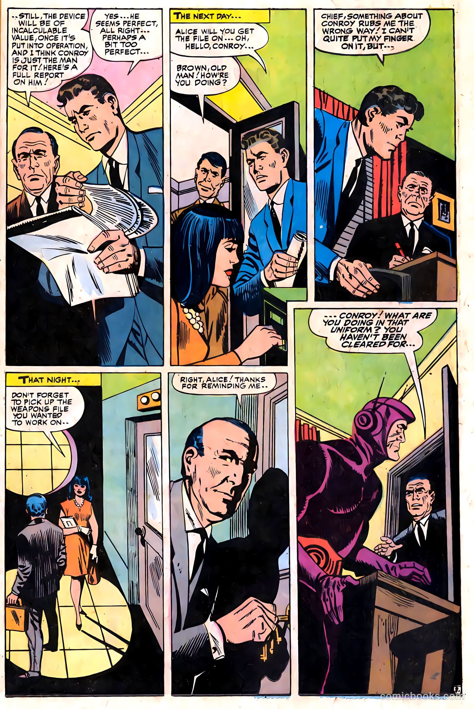 T.H.U.N.D.E.R. Agents #19 (1968) — page 15 of 52