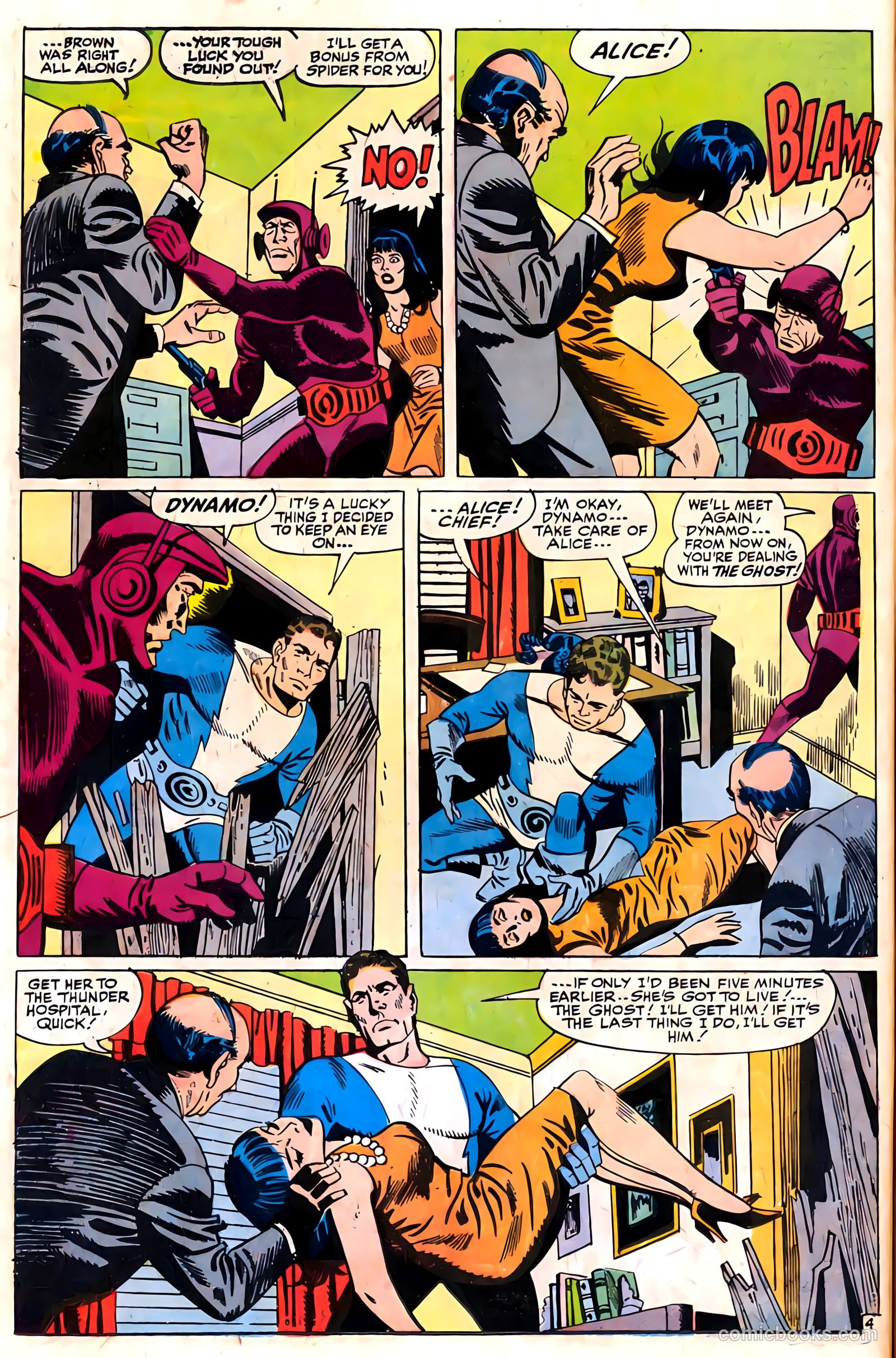 T.H.U.N.D.E.R. Agents #19 (1968) — page 16 of 52
