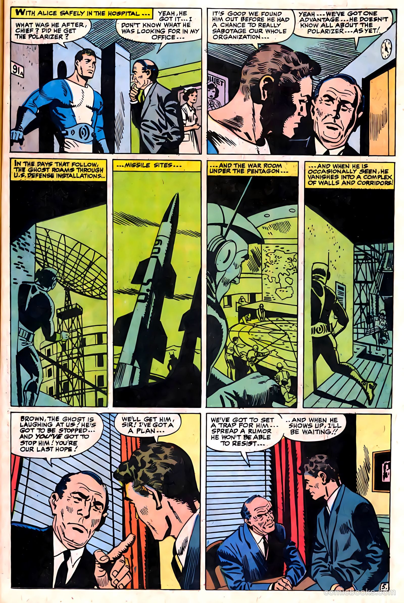 T.H.U.N.D.E.R. Agents #19 (1968) — page 17 of 52