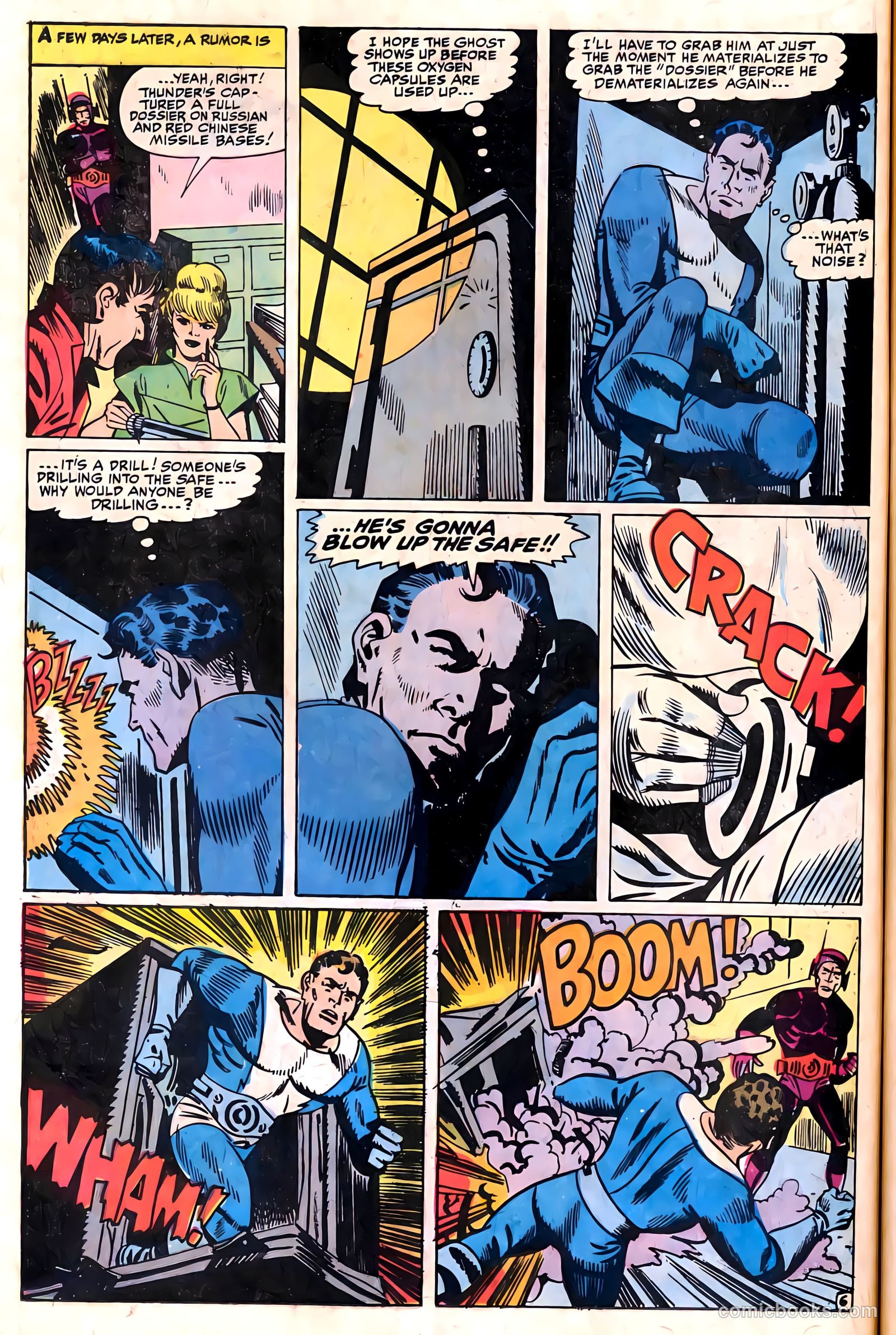 T.H.U.N.D.E.R. Agents #19 (1968) — page 18 of 52
