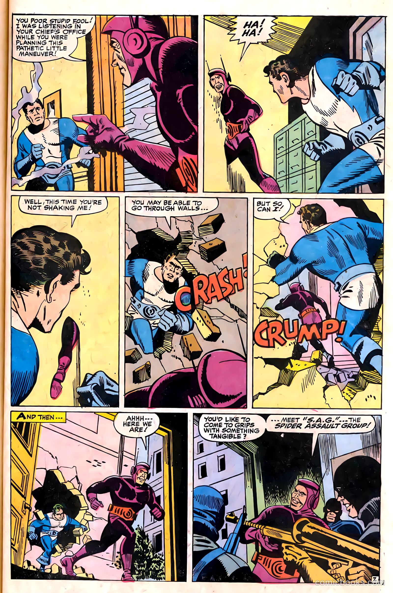T.H.U.N.D.E.R. Agents #19 (1968) — page 19 of 52