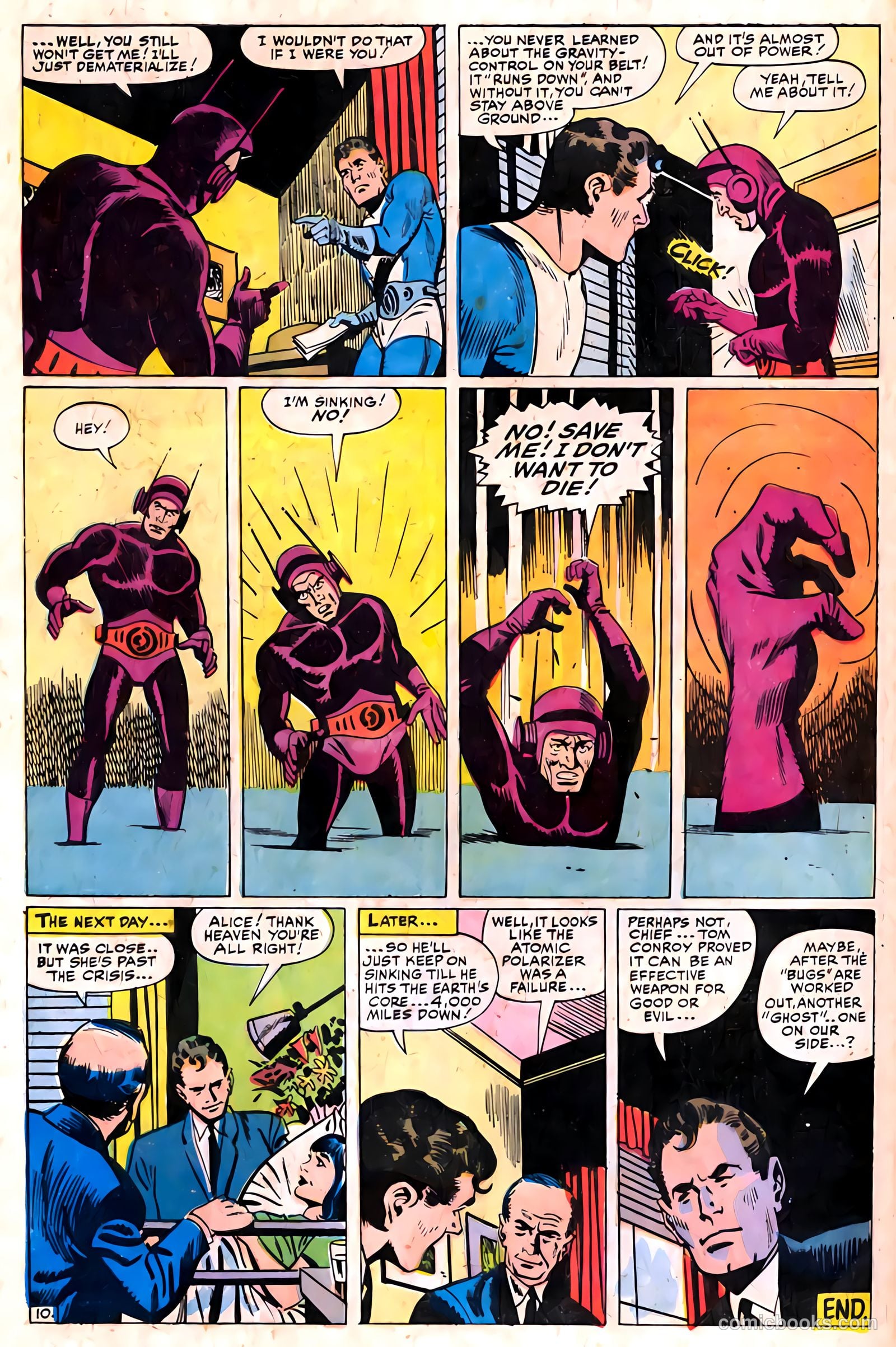 T.H.U.N.D.E.R. Agents #19 (1968) — page 22 of 52