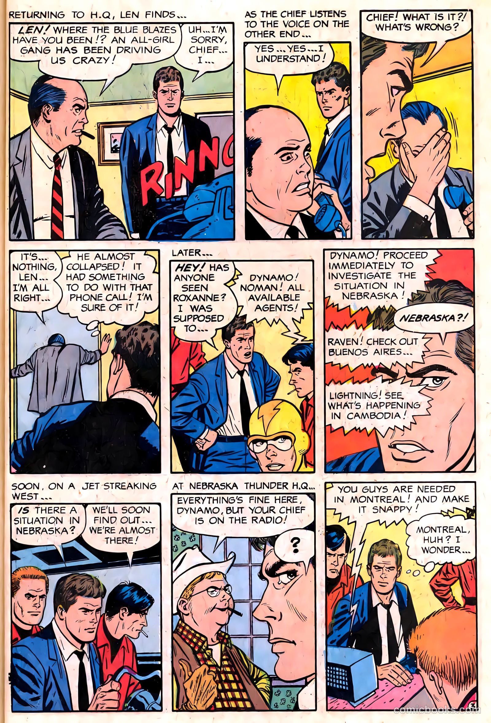 T.H.U.N.D.E.R. Agents #19 (1968) — page 25 of 52