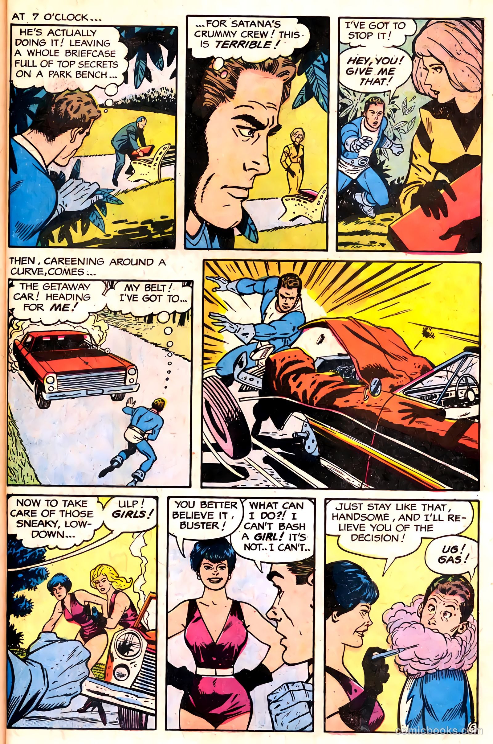 T.H.U.N.D.E.R. Agents #19 (1968) — page 27 of 52