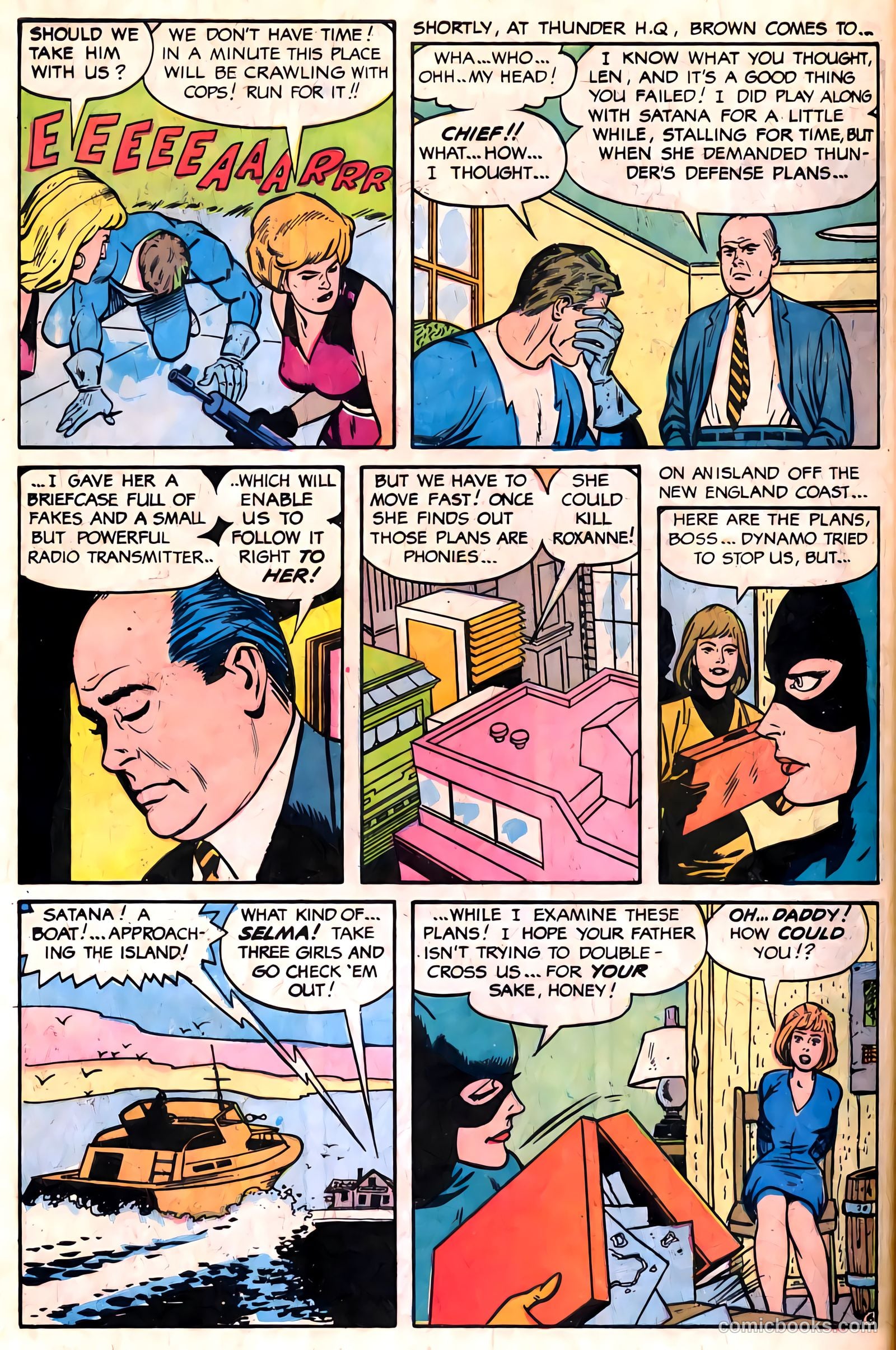 T.H.U.N.D.E.R. Agents #19 (1968) — page 28 of 52